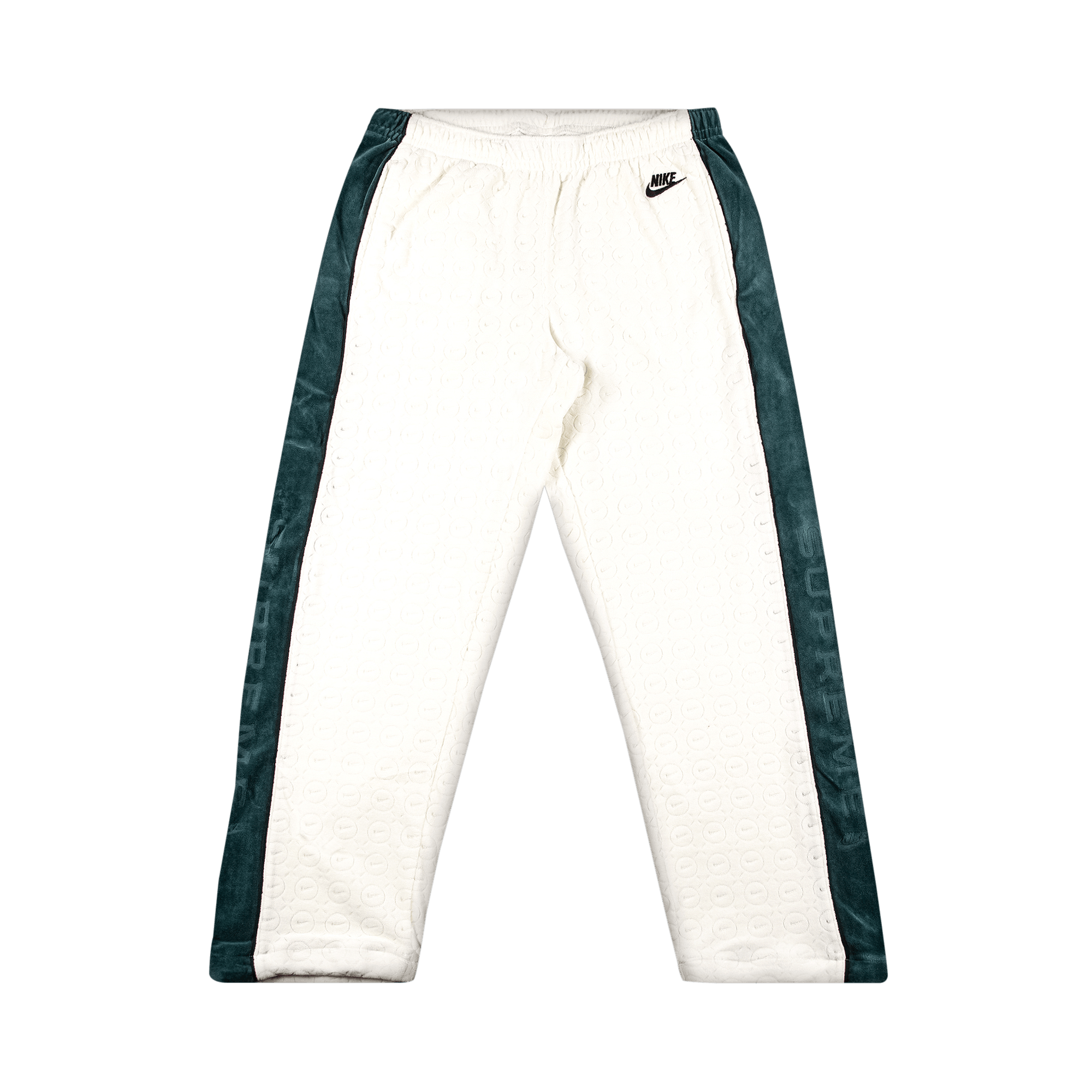 Supreme x Nike Velour Track Pant 'White'