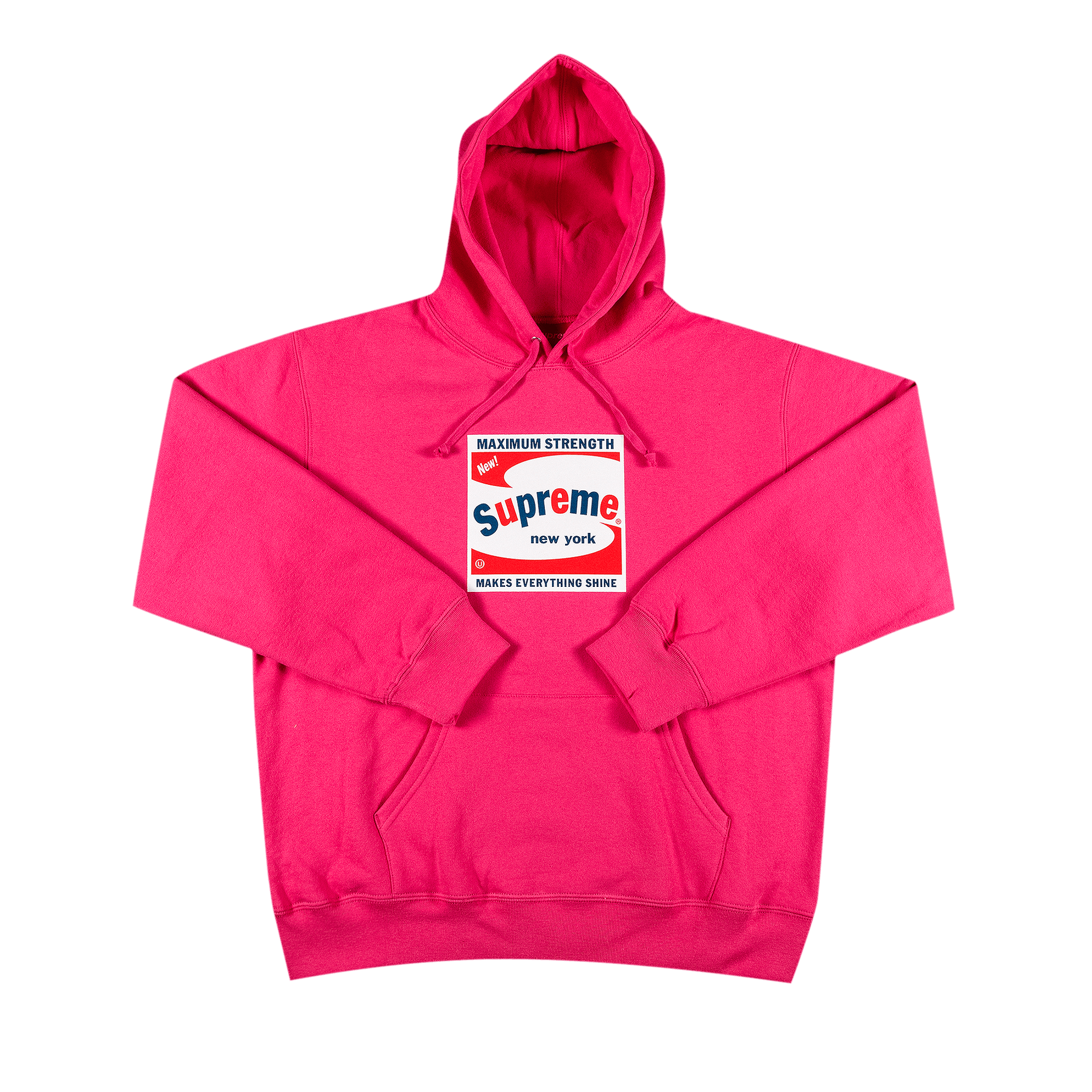 Supreme Shine Hooded Sweatshirt 'Magenta'