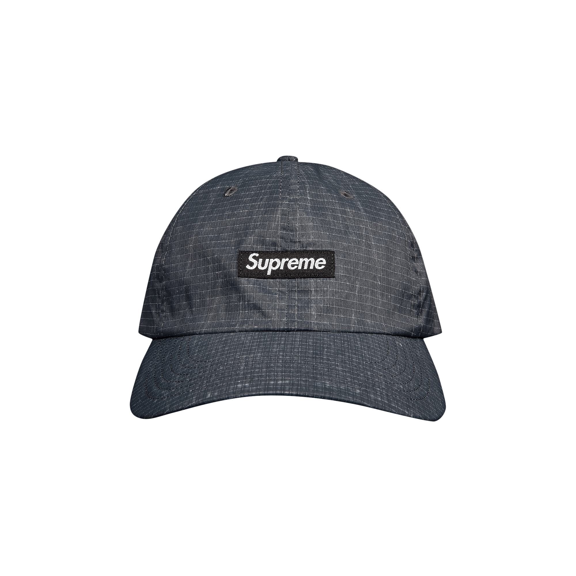 Supreme Faded Ripstop 6-Panel 'Black'