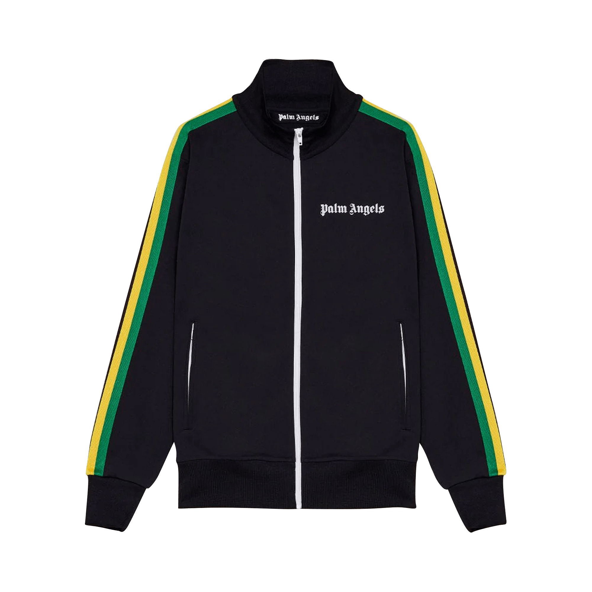 Palm Angels Exodus Classic Track Jacket 'Black/White'