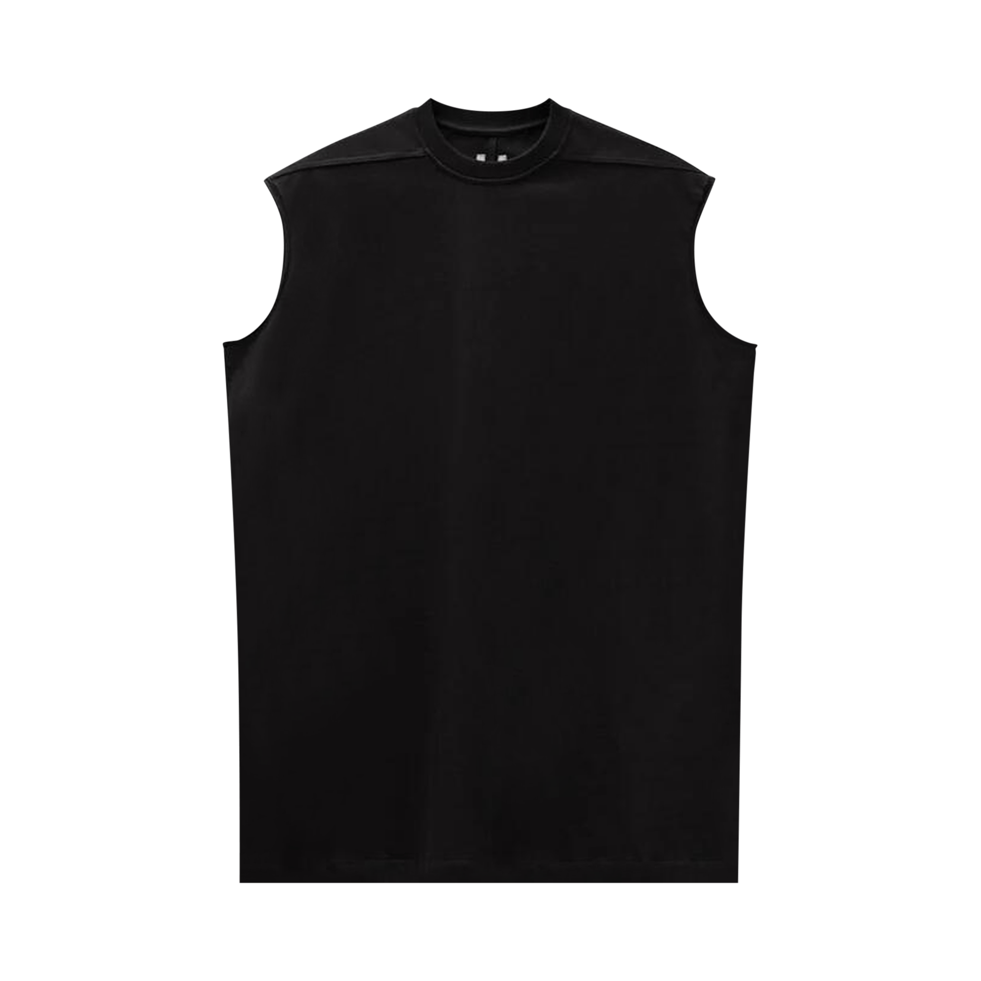 Rick Owens Sleeveless T-Shirt 'Black'