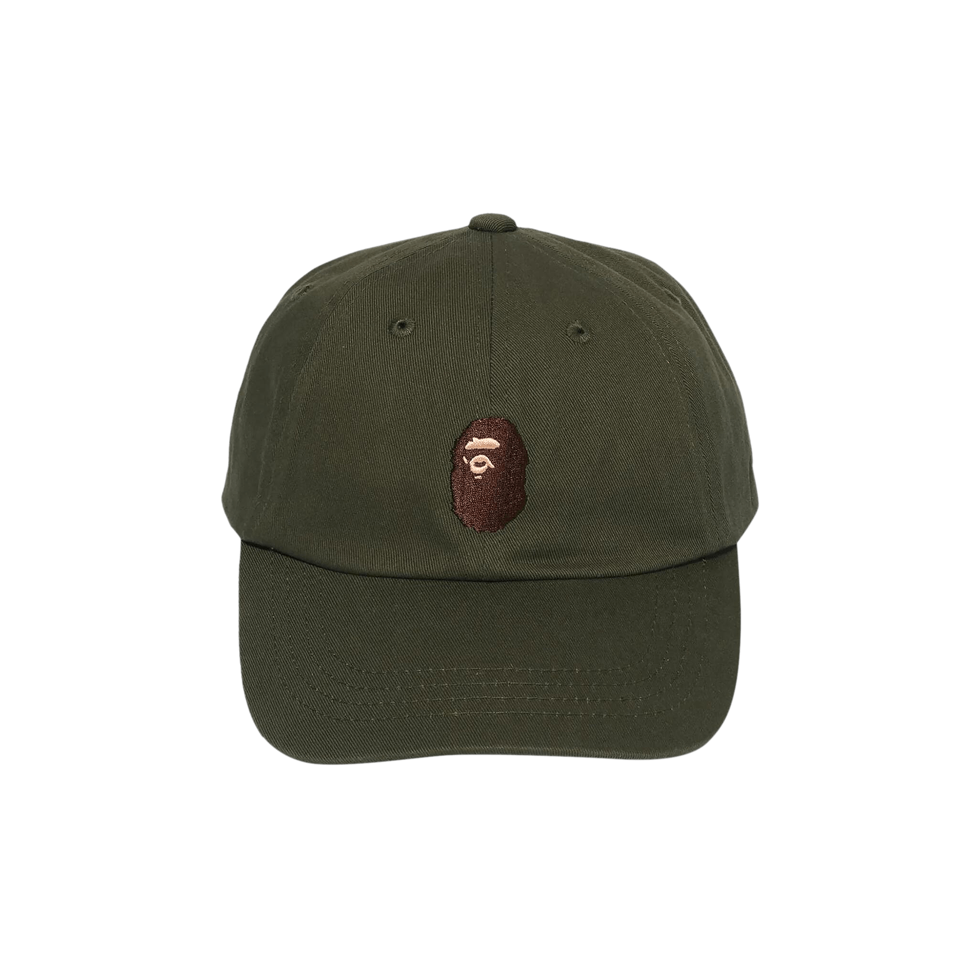 BAPE Ape Head Panel Cap 'Olive Drab'