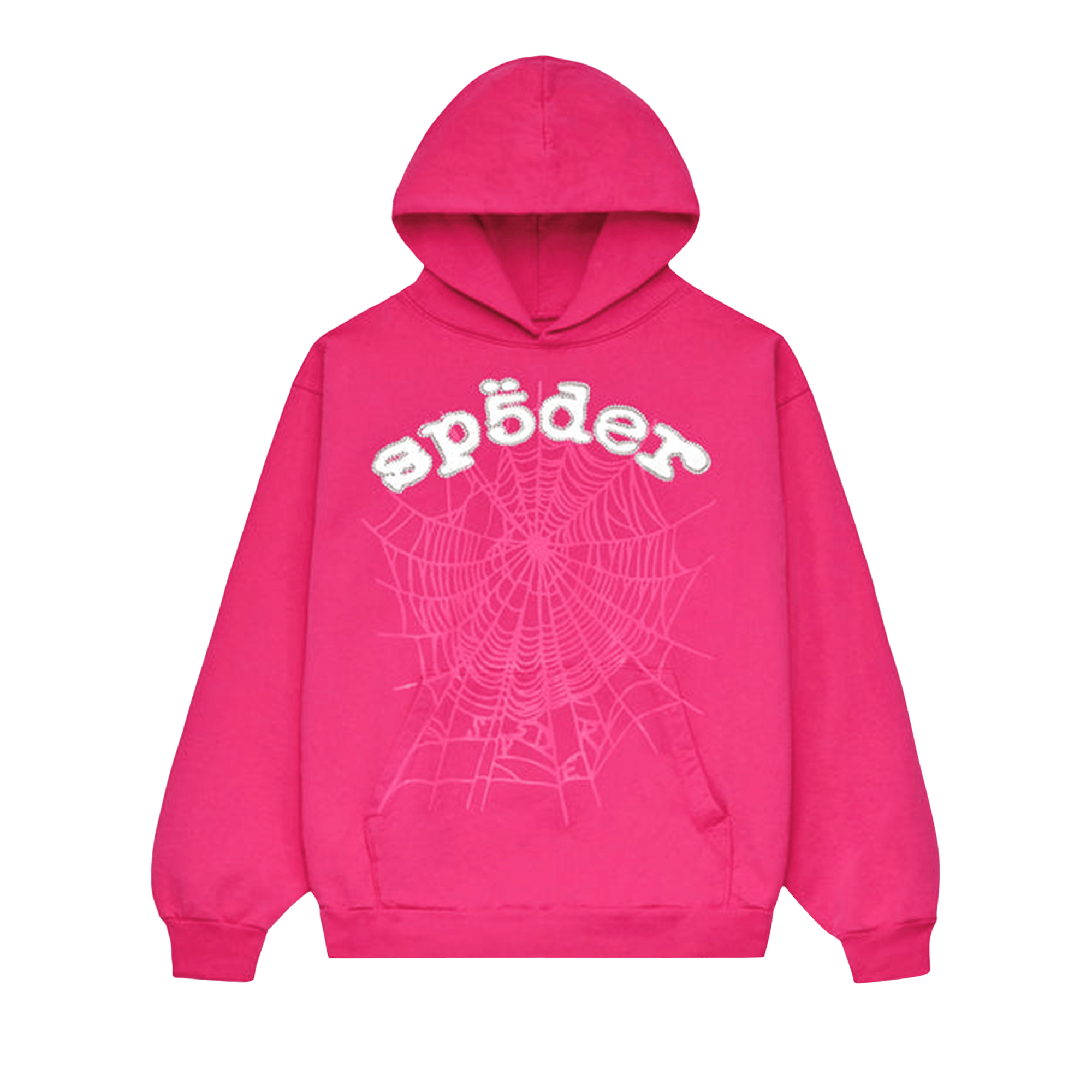 Sp5der Legacy Hoodie 'Pink/White'