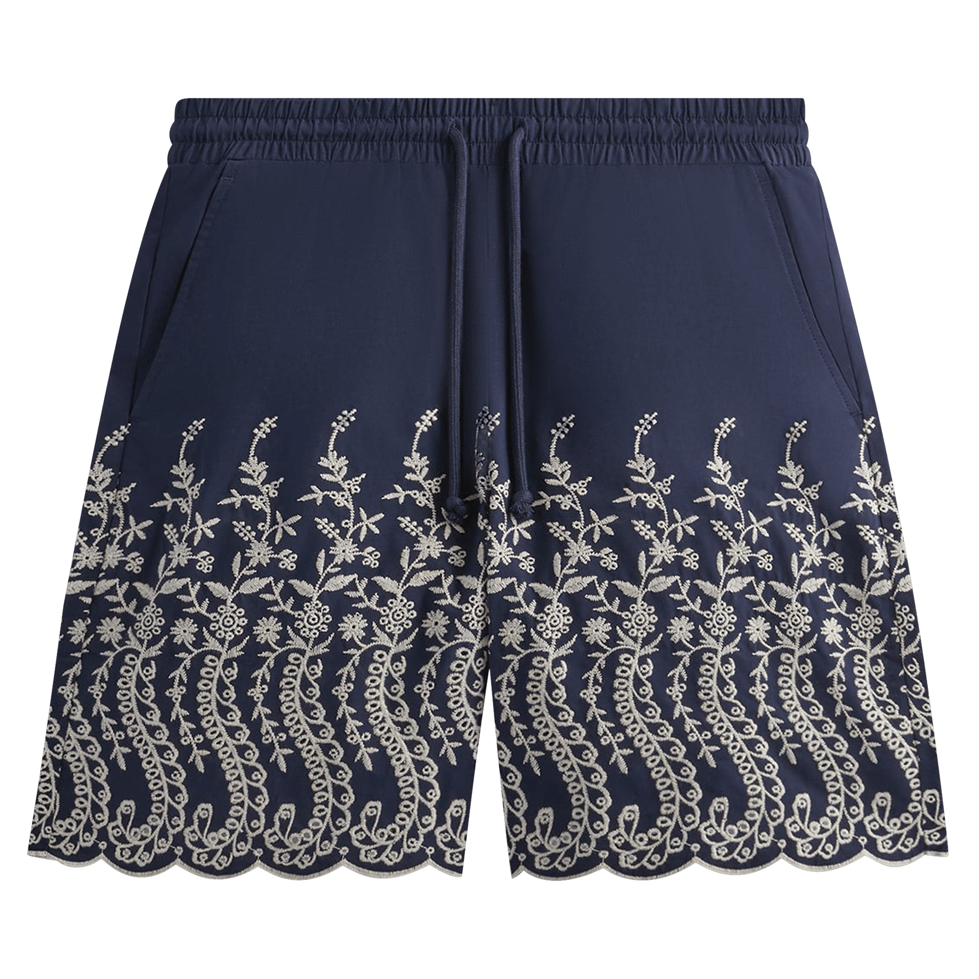 Kith Floral Eyelet Lewis Short 'Gulf'