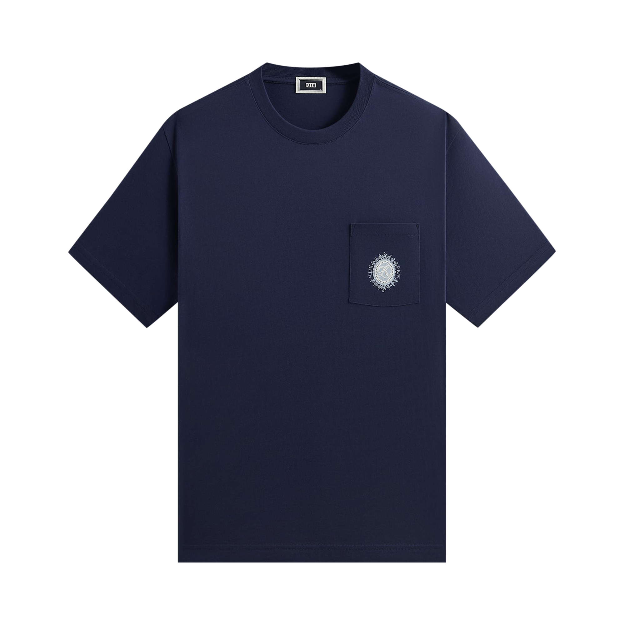 Kith & Kin Lace Crest Pocket Tee 'Vista'