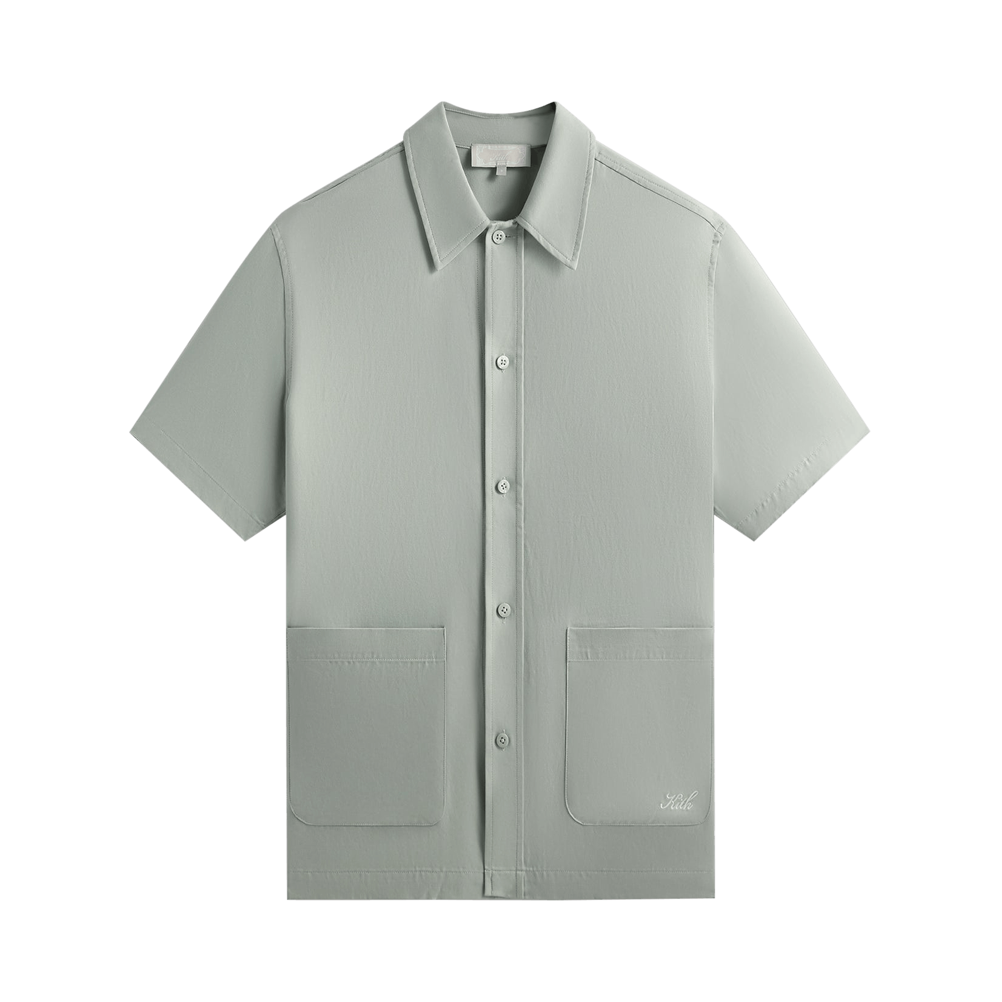 Kith Boxy Collared Overshirt 'Brine'