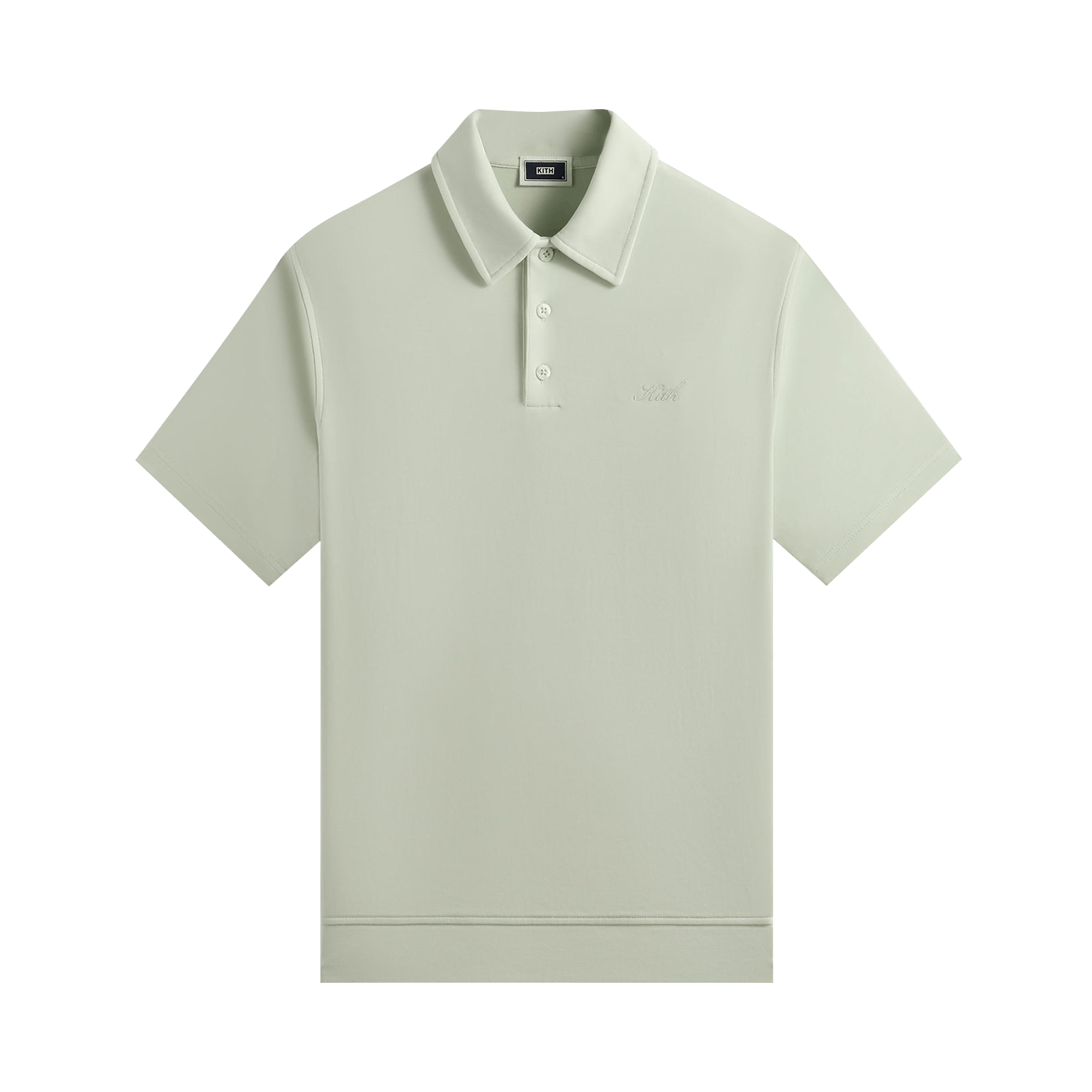 Kith Crystal Wash Interlock Graham Polo 'Luster'
