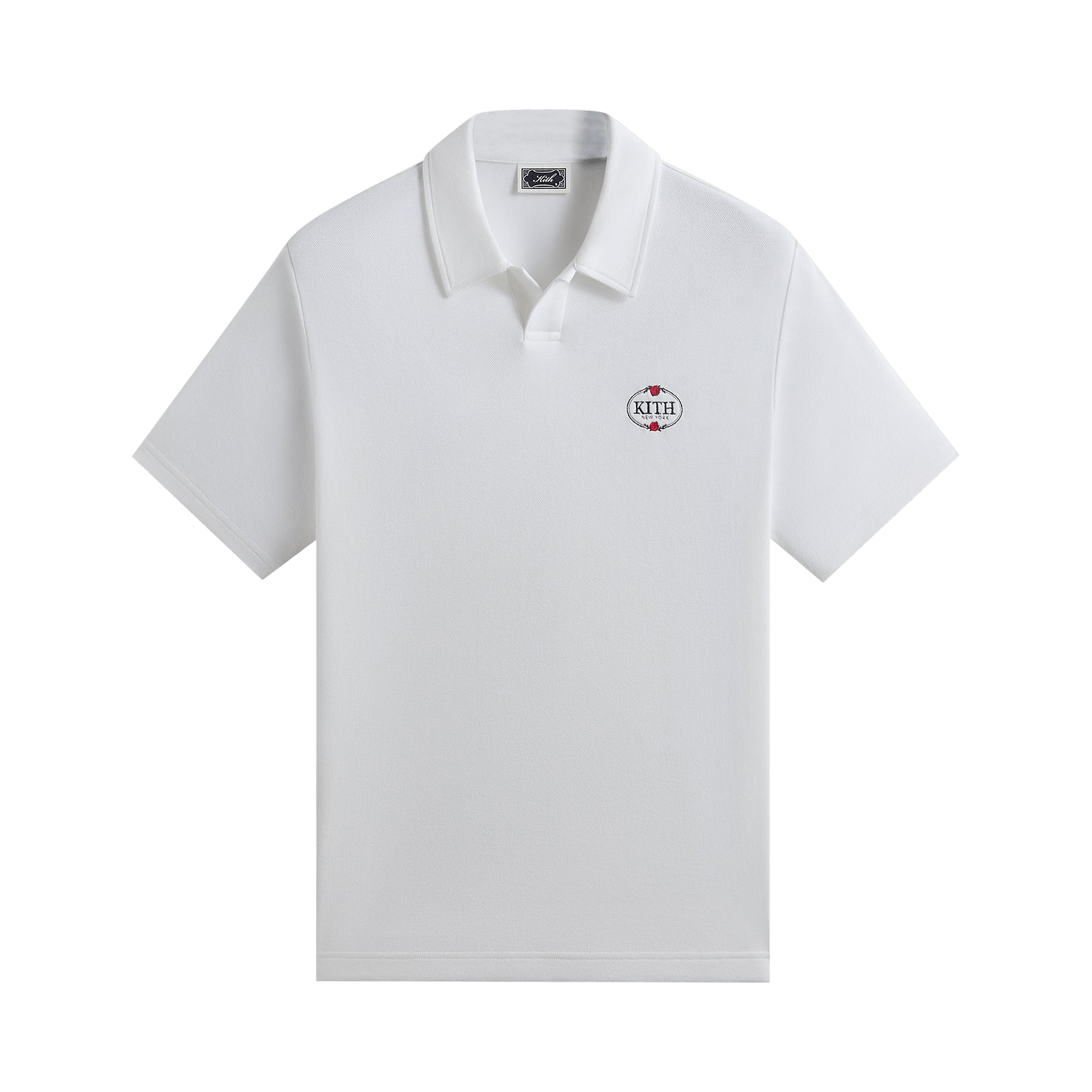 Kith Pique Drew Polo 'White'