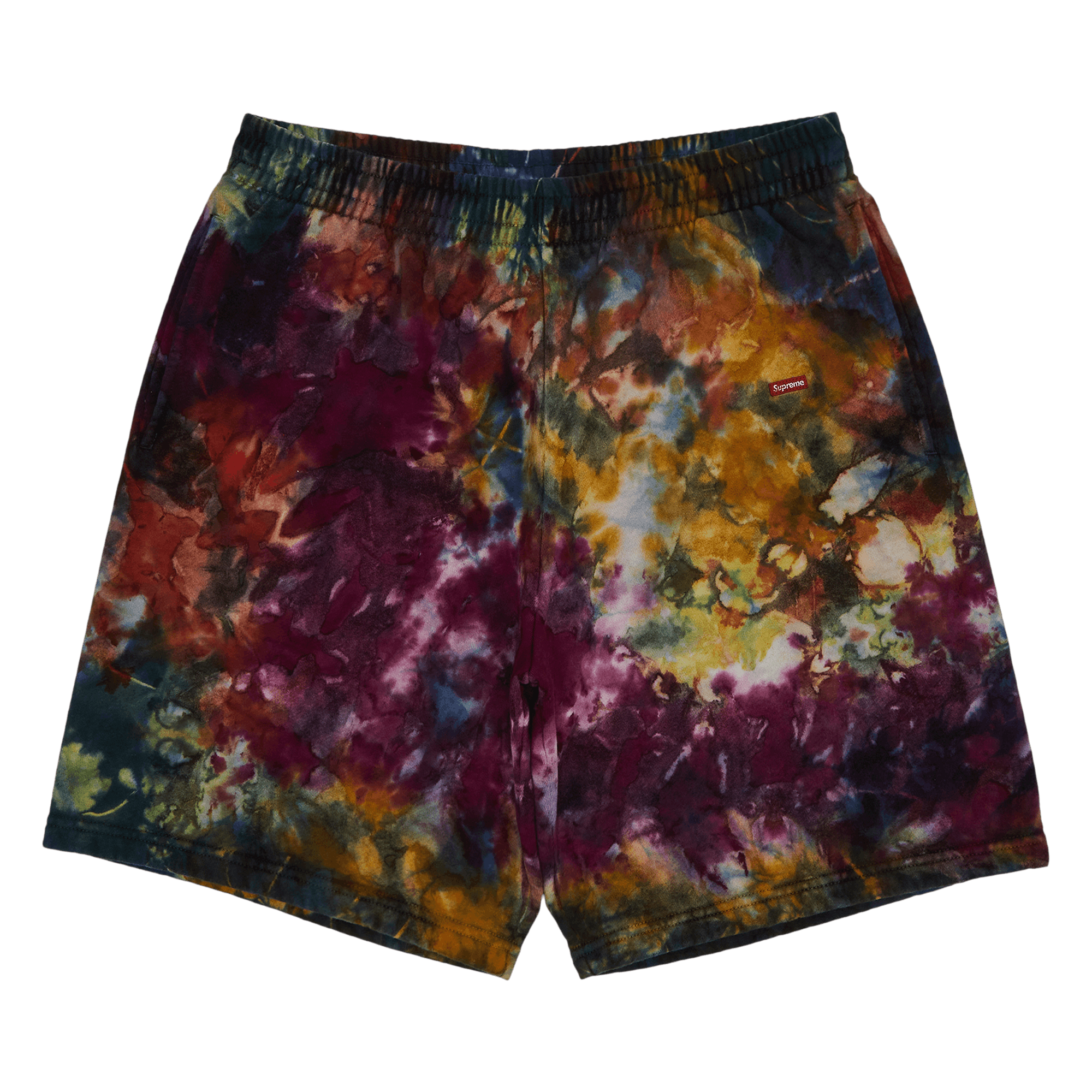 Supreme Overdyed Small Box Sweatshort 'Multicolor'