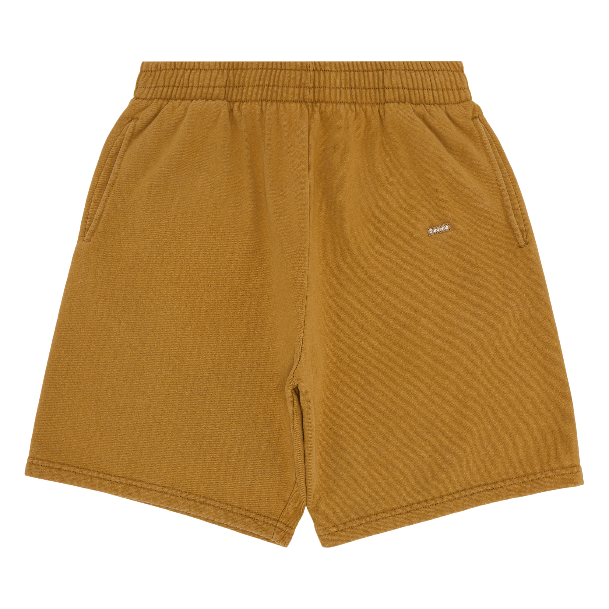 Supreme Overdyed Small Box Sweatshort 'Sand'