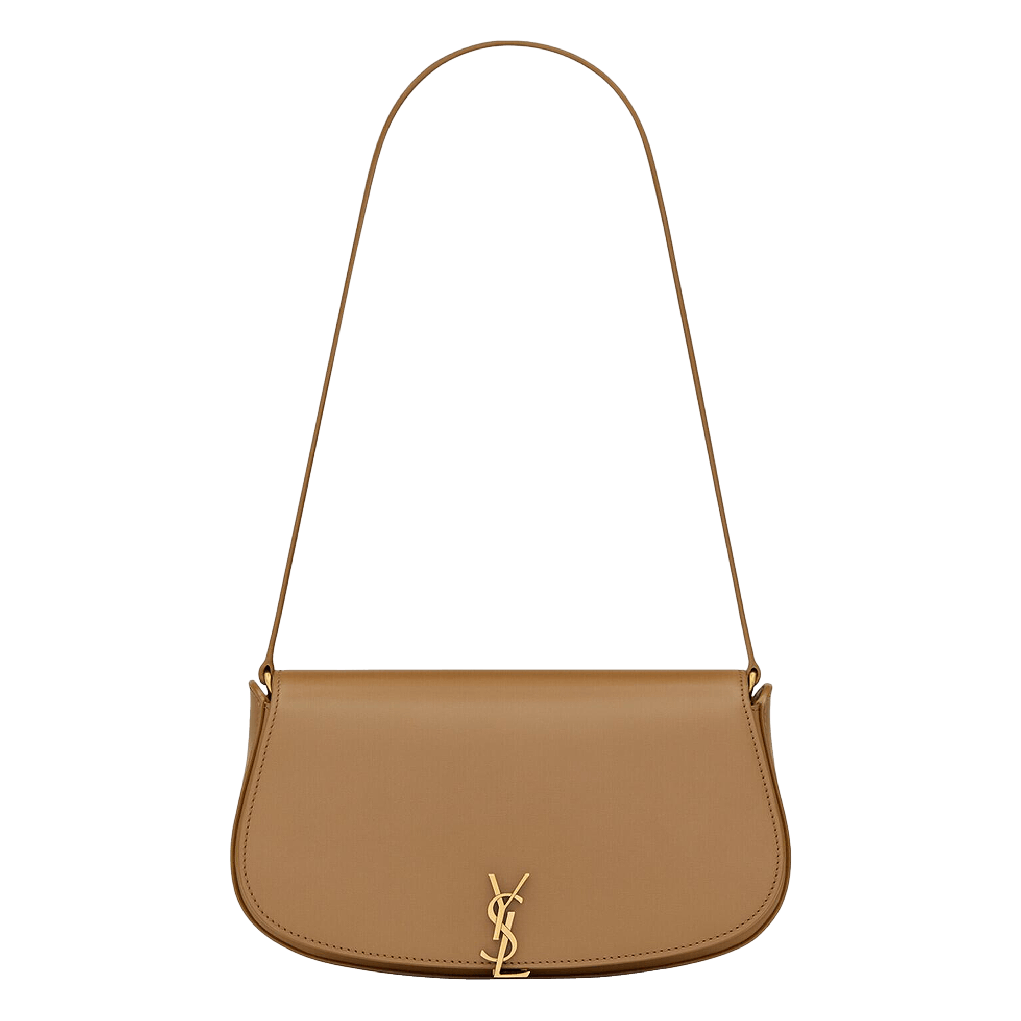 Saint Laurent Mini Voltaire In Box 'Dark Cork'