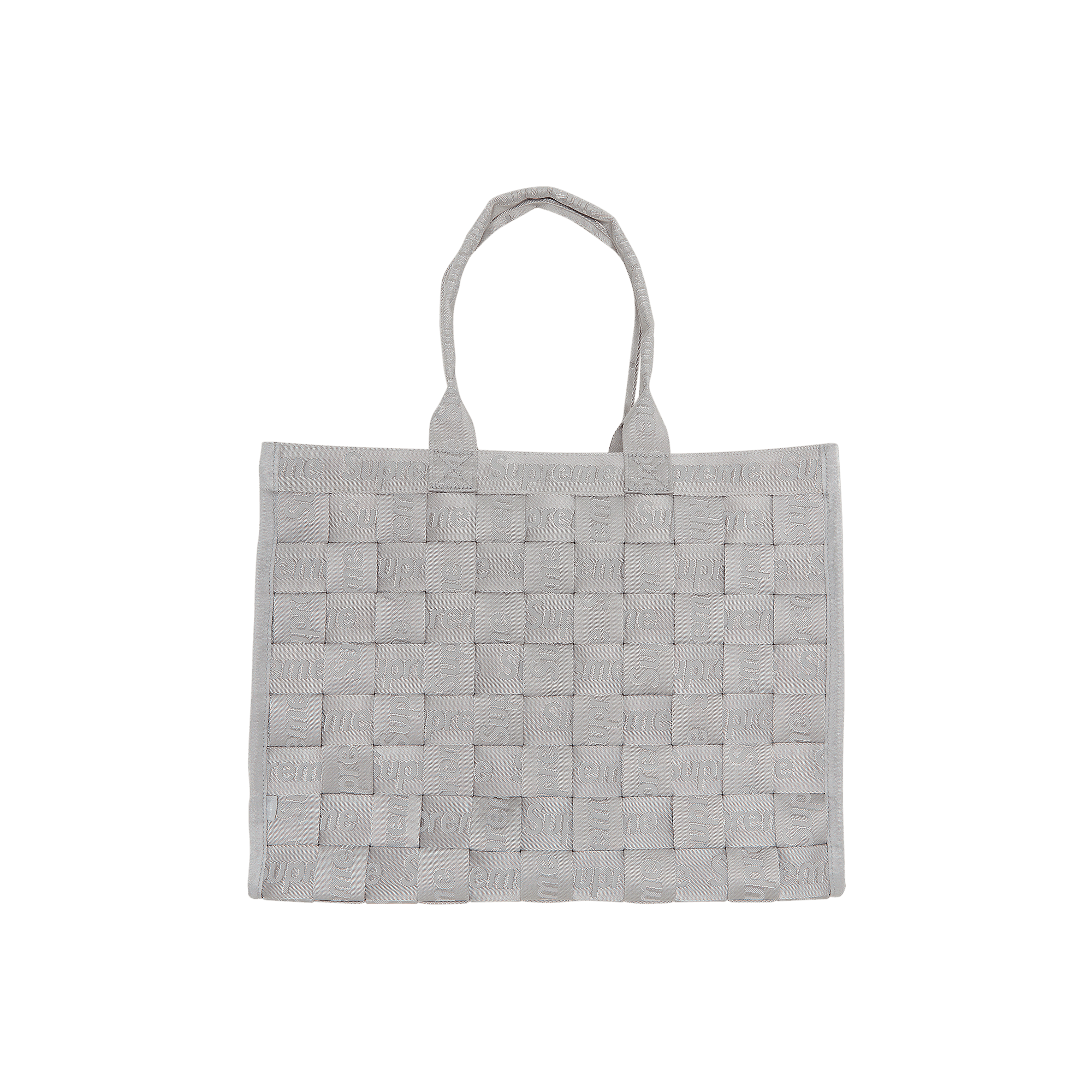 Supreme Woven Tote 'Grey'