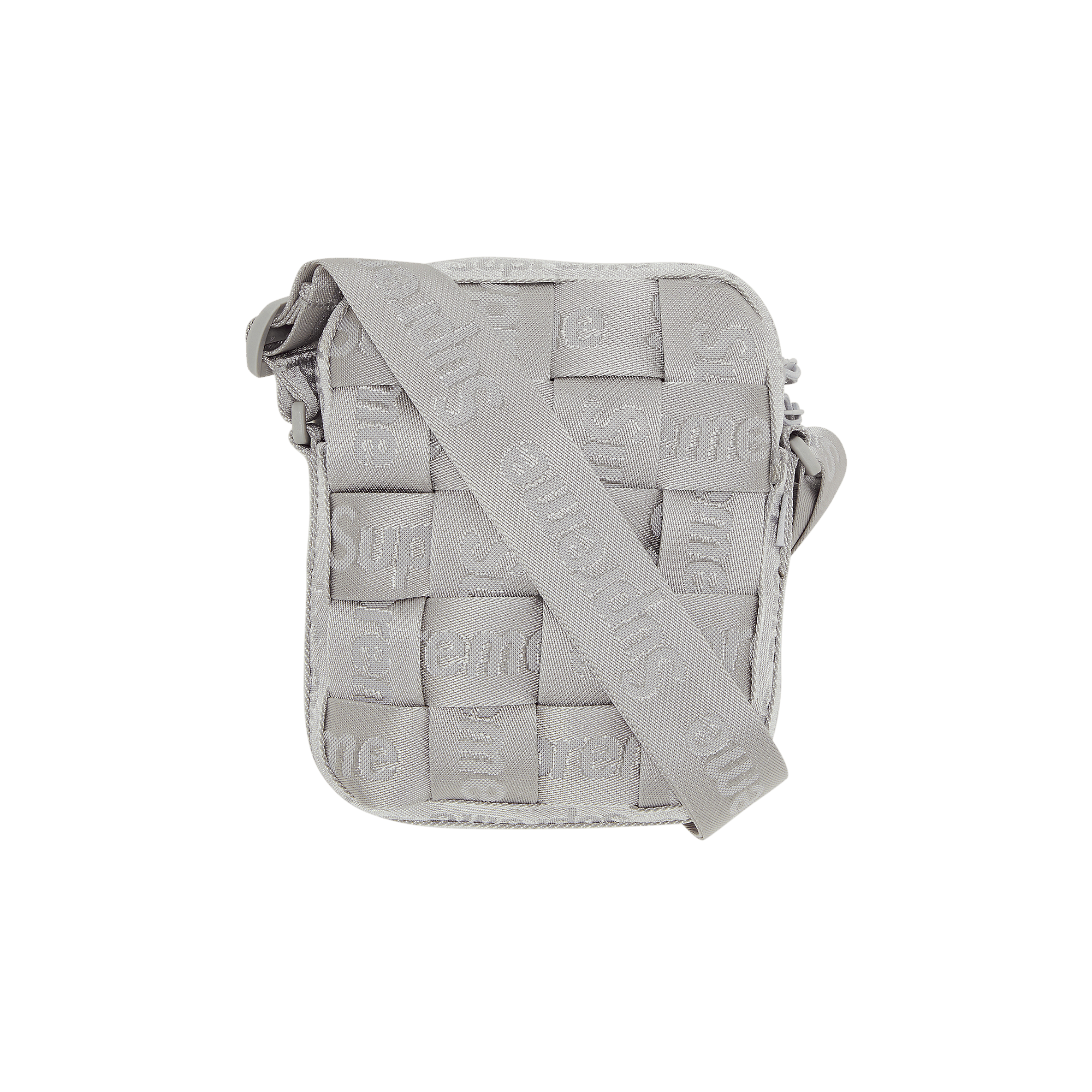 Supreme Woven Shoulder Bag 'Grey'