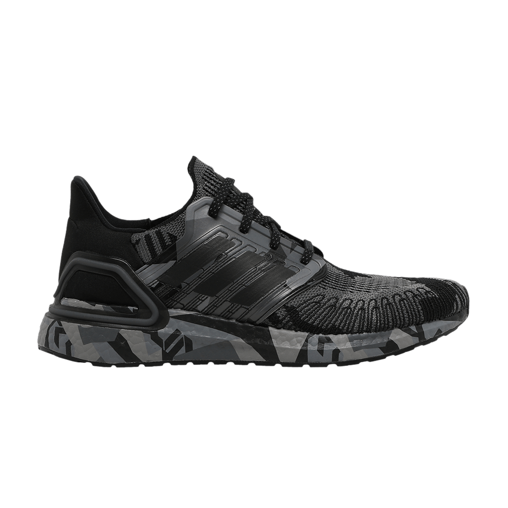 Adidas UltraBoost 20 'Geometric Pack - Core Black Grey'