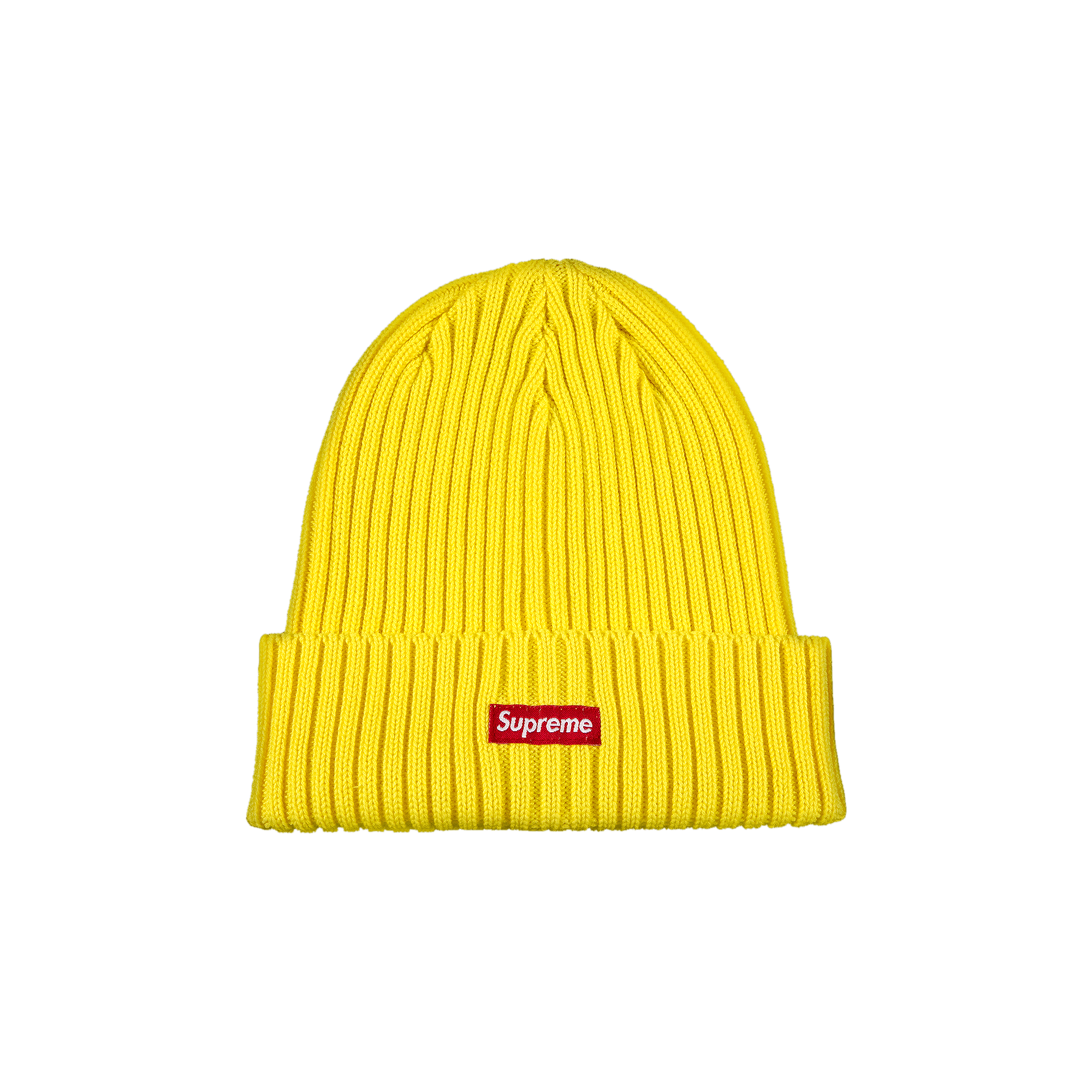 Supreme Overdyed Beanie 'Yellow'