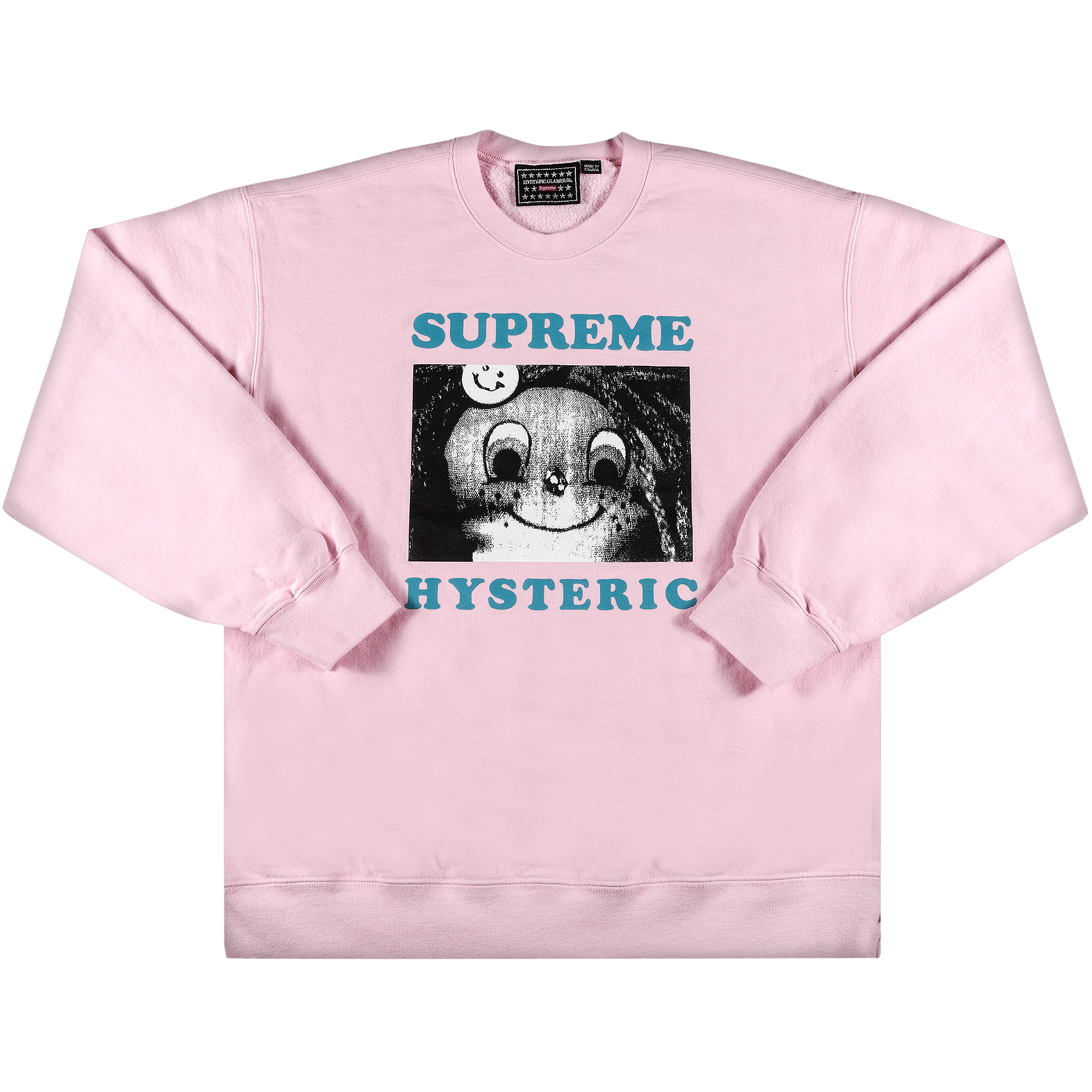 Supreme x Hysteric Glamour Crewneck 'Light Pink'