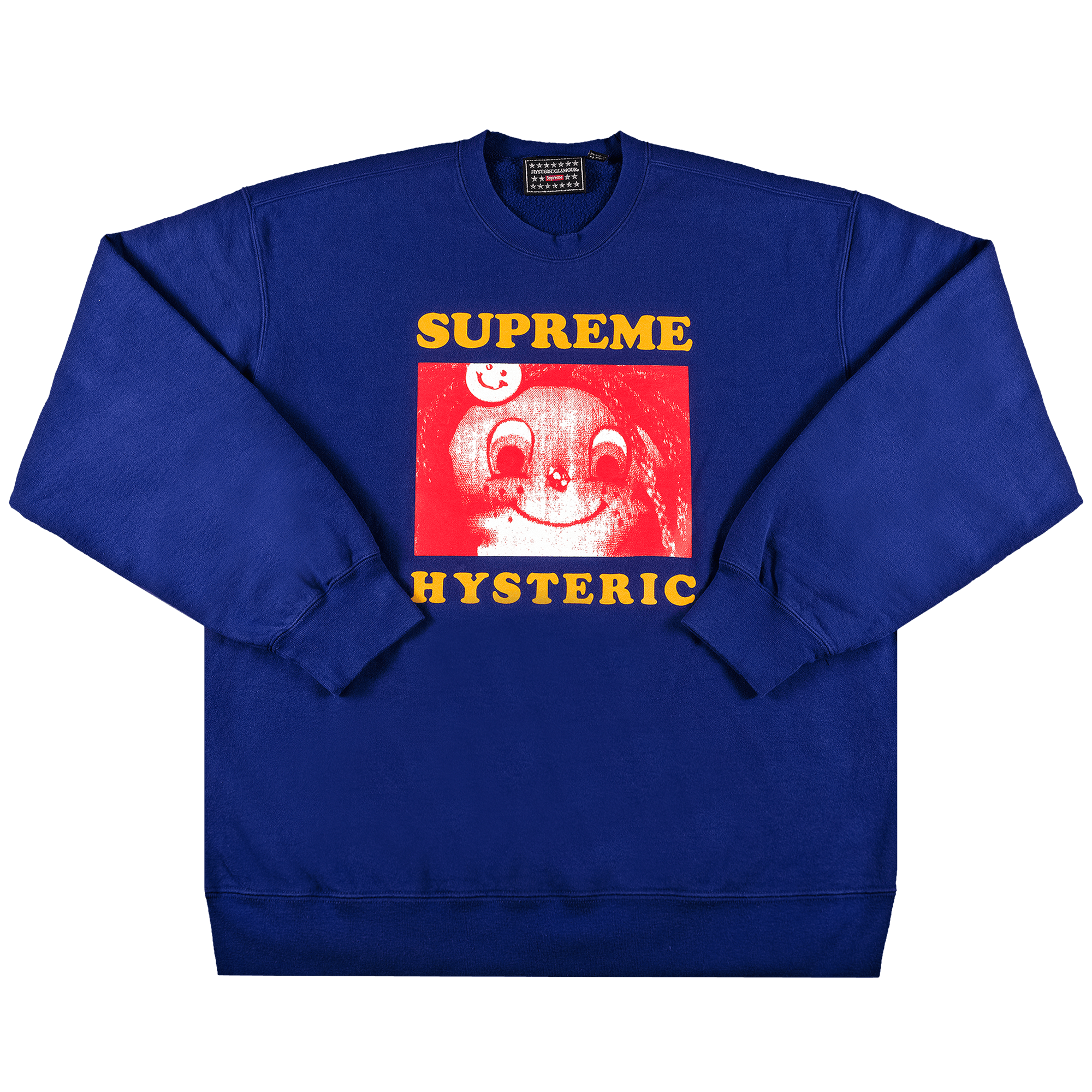 Supreme x Hysteric Glamour Crewneck 'Dark Royal'
