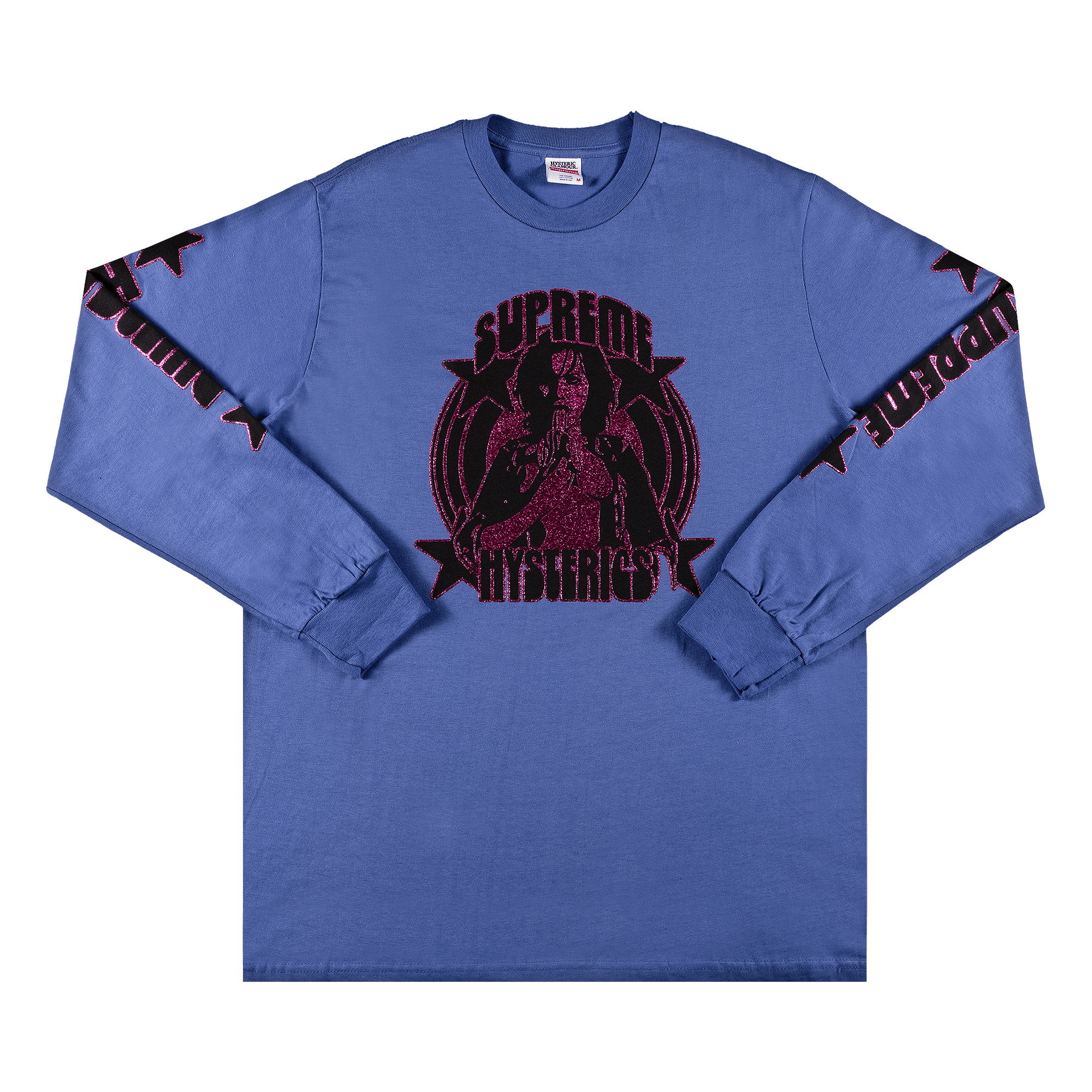 Supreme x Hysteric Glamour Long-Sleeve Tee 'Light Purple'