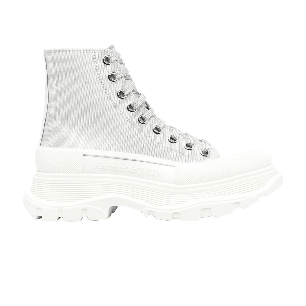 Alexander McQueen Wmns Tread Slick Boot 'Silver'