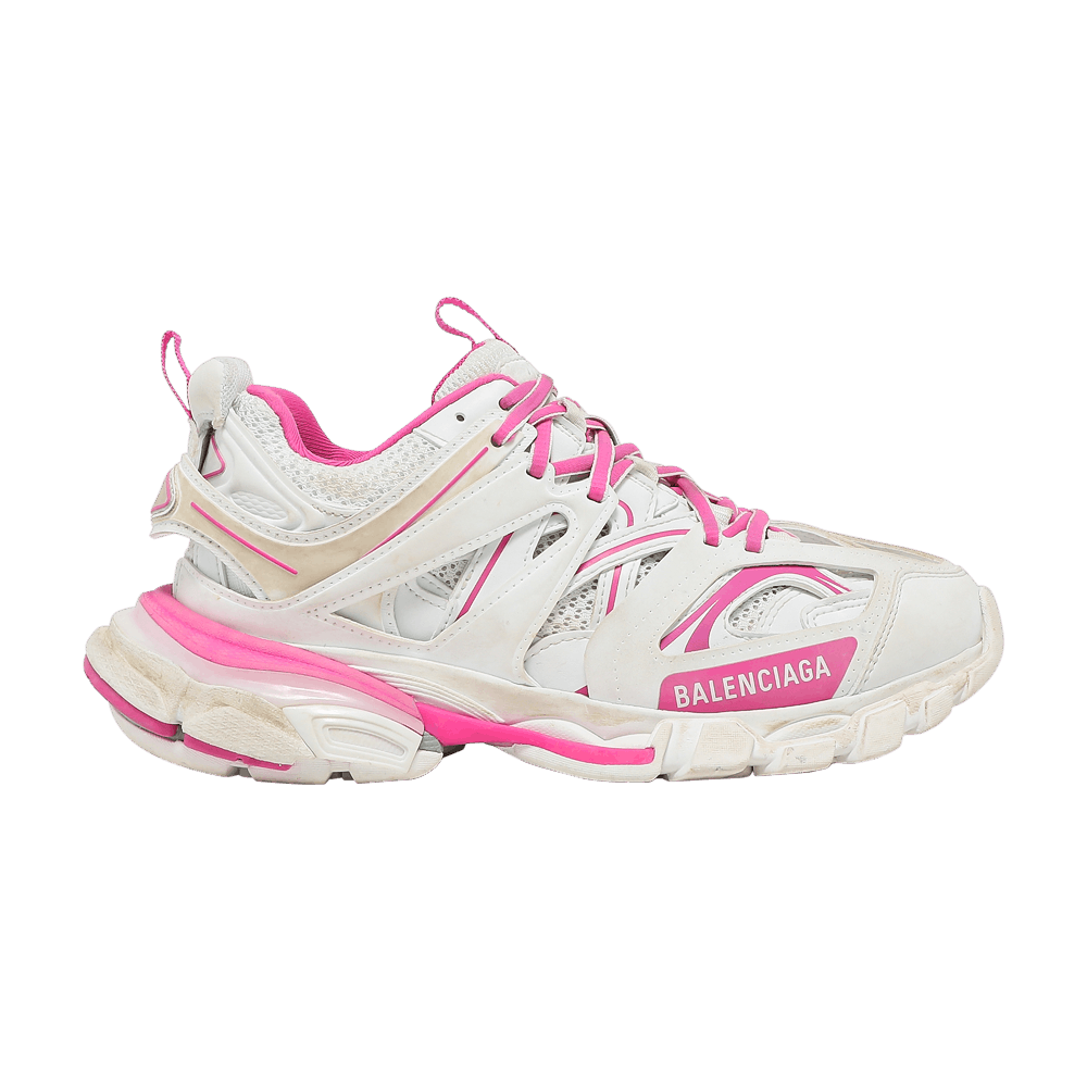 Balenciaga Wmns Track Sneaker 'White Fluo Pink'
