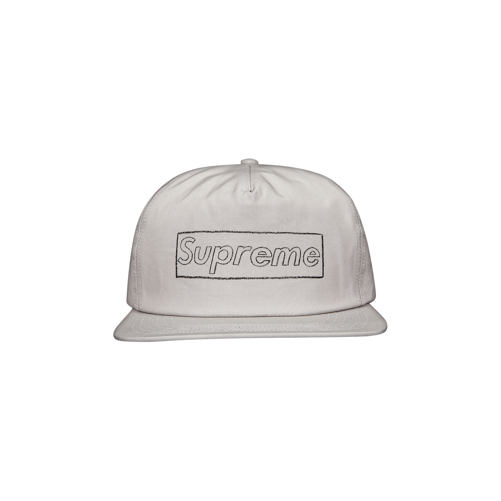 Supreme x KAWS Chalk Logo 5-Panel 'Grey'