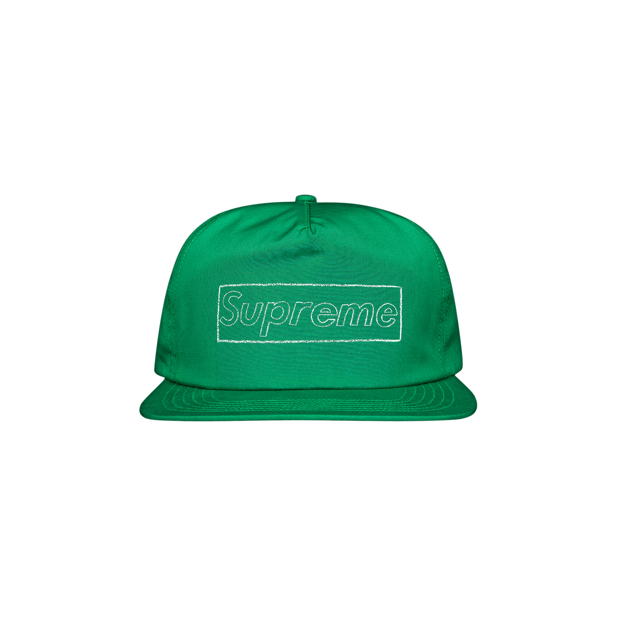 Supreme x KAWS Chalk Logo 5-Panel 'Green'