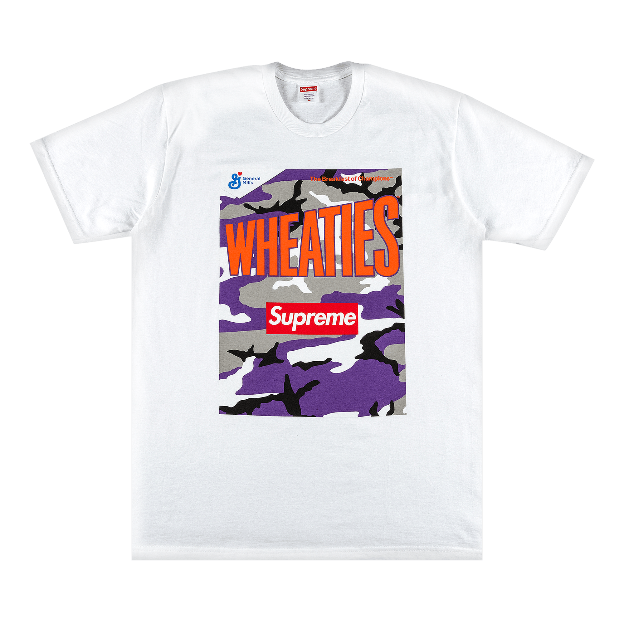 Supreme x Wheaties Tee 'White'