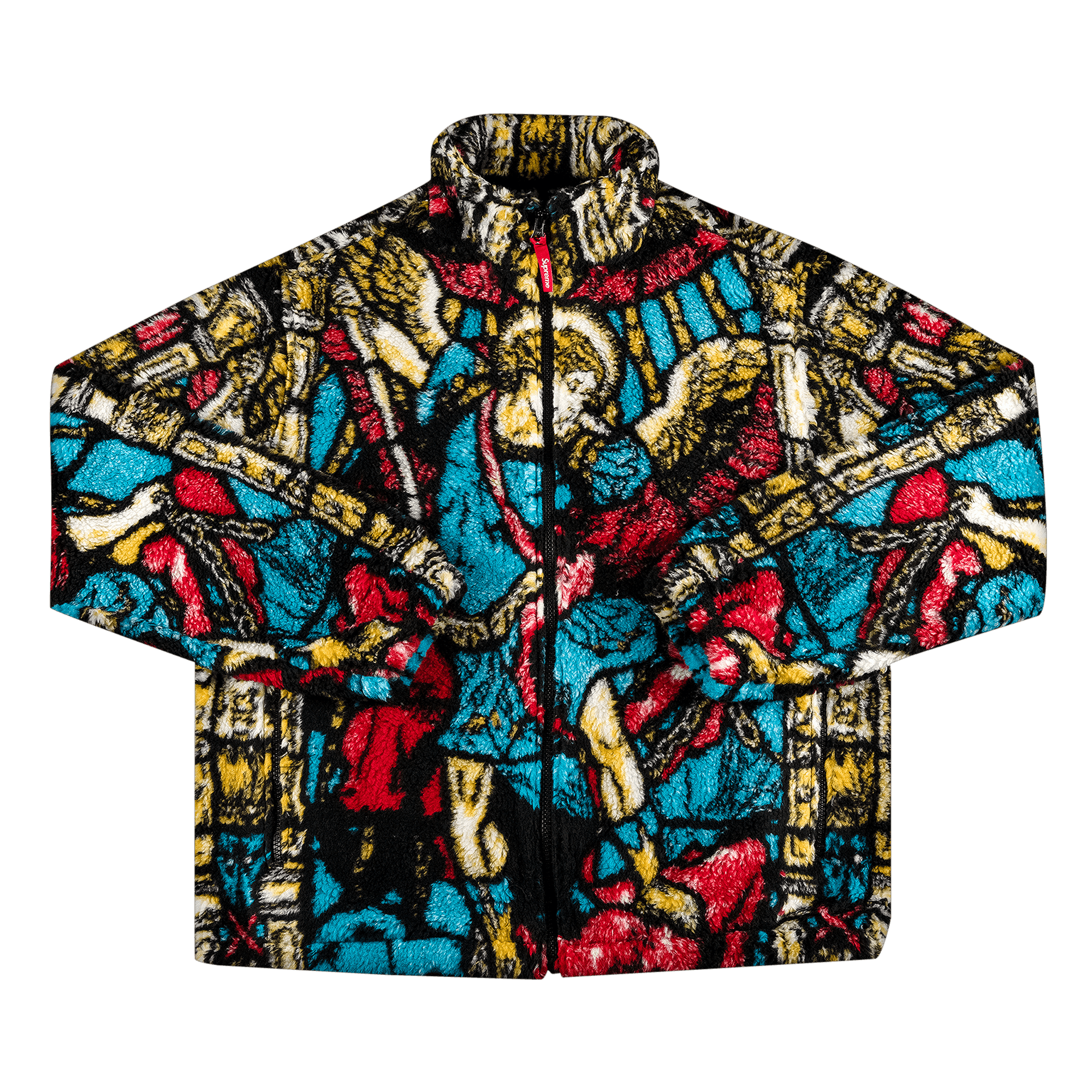 Supreme Saint Michael Fleece Jacket 'White'