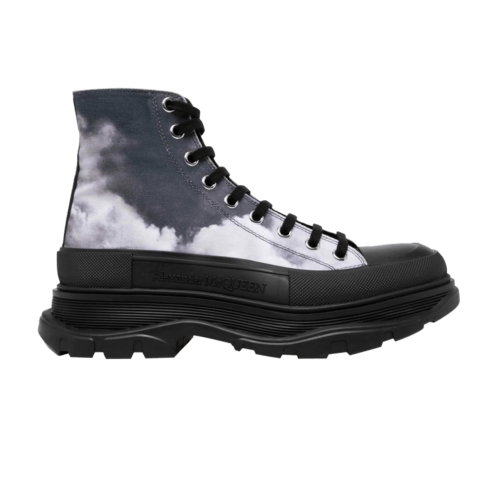 Alexander McQueen Tread Slick Boot 'Blue Sky Print'