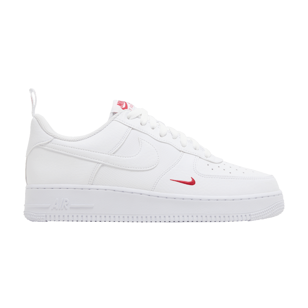 Nike Air Force 1 '07 'Red Mini Swoosh'