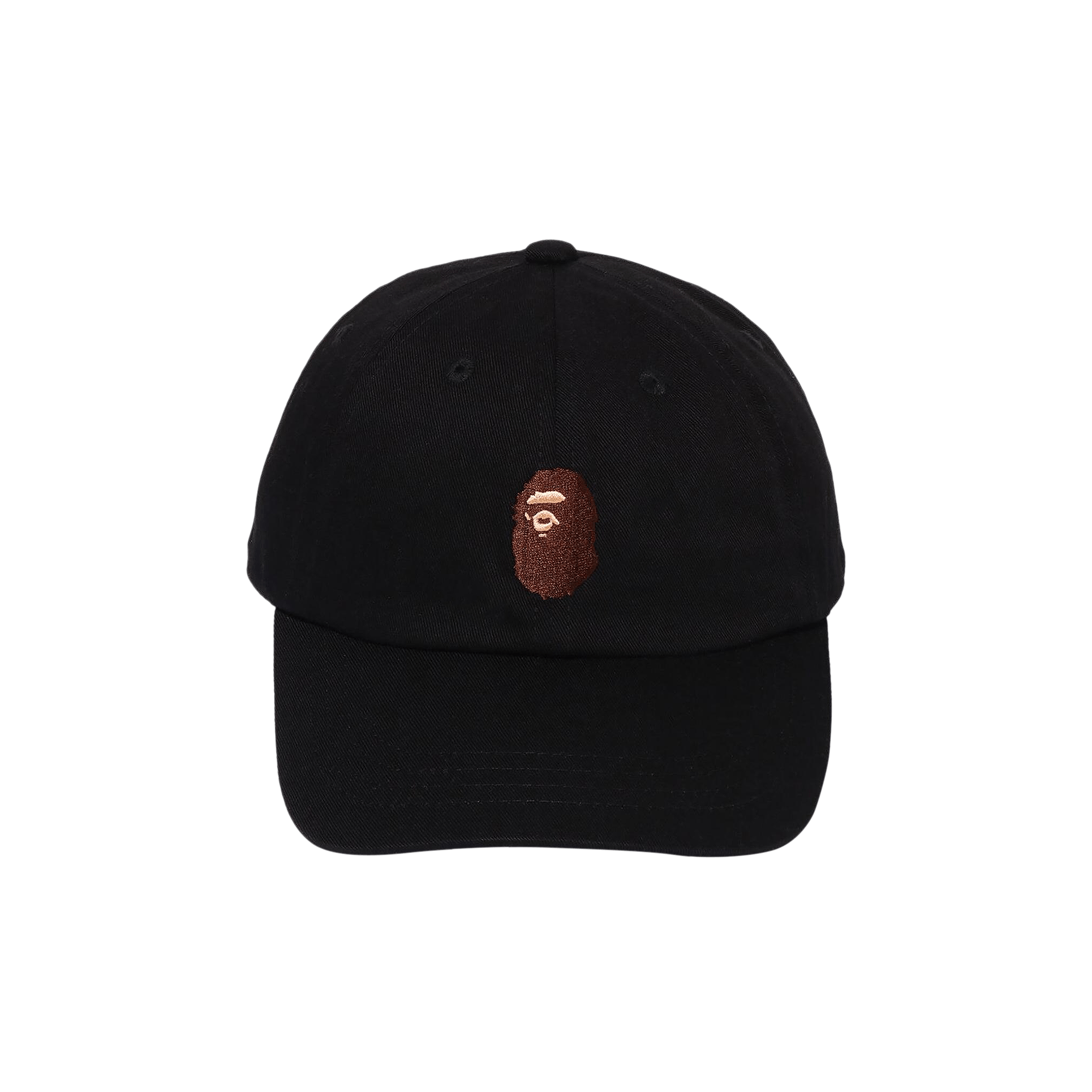 BAPE Ape Head Panel Cap 'Black'