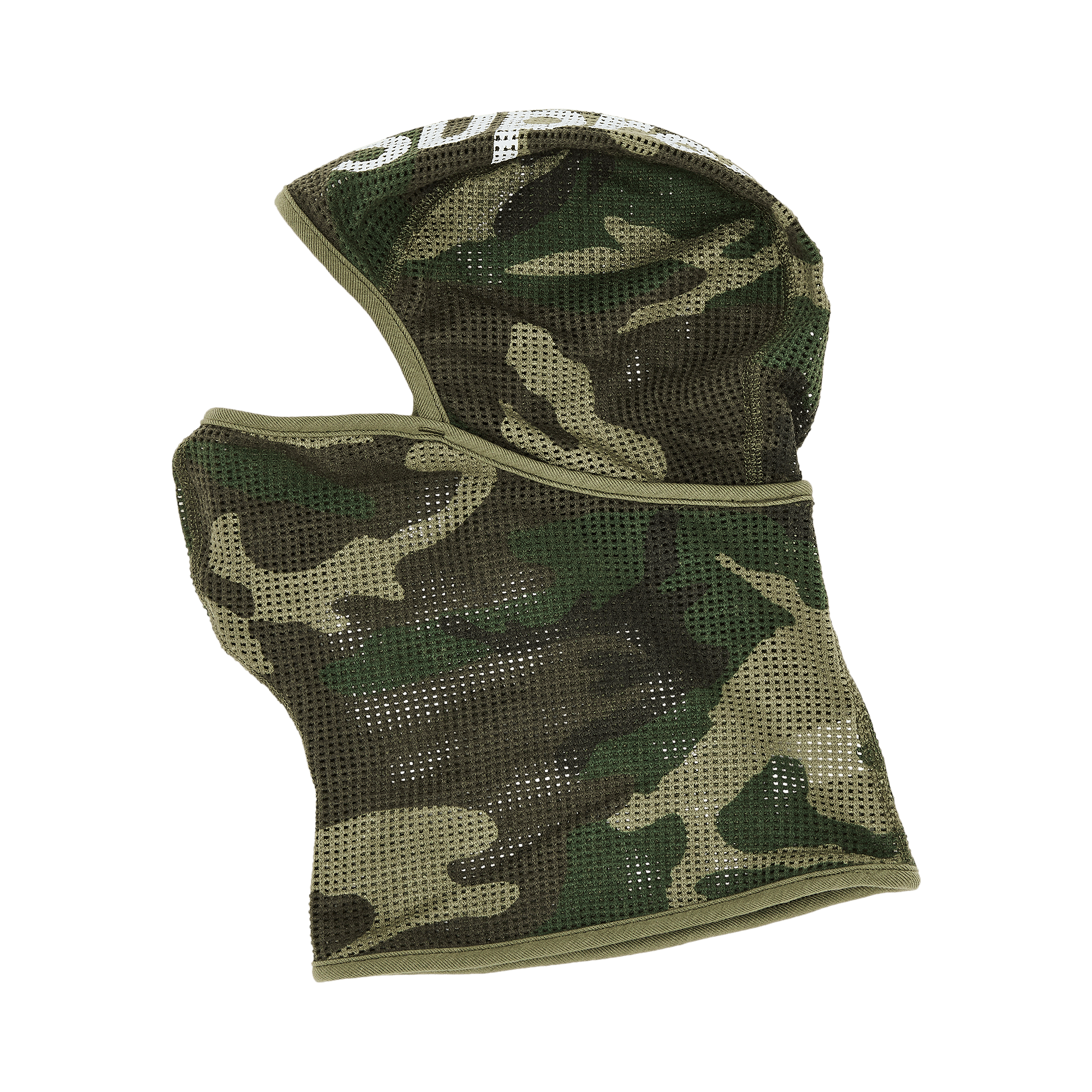 Supreme Mesh Lightweight Balaclava 'Woodland Camo'
