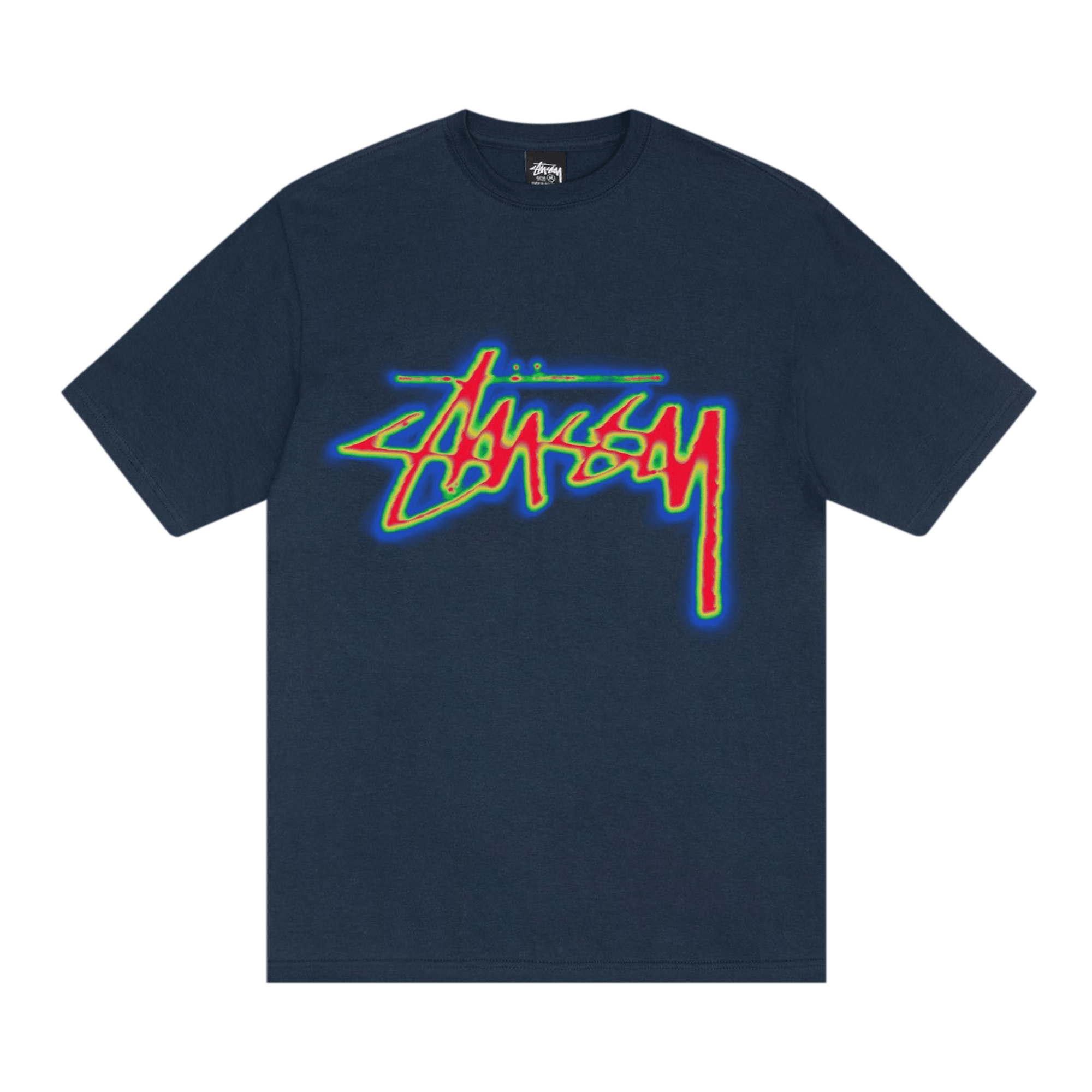 Stussy Thermal Stock Tee 'Navy'