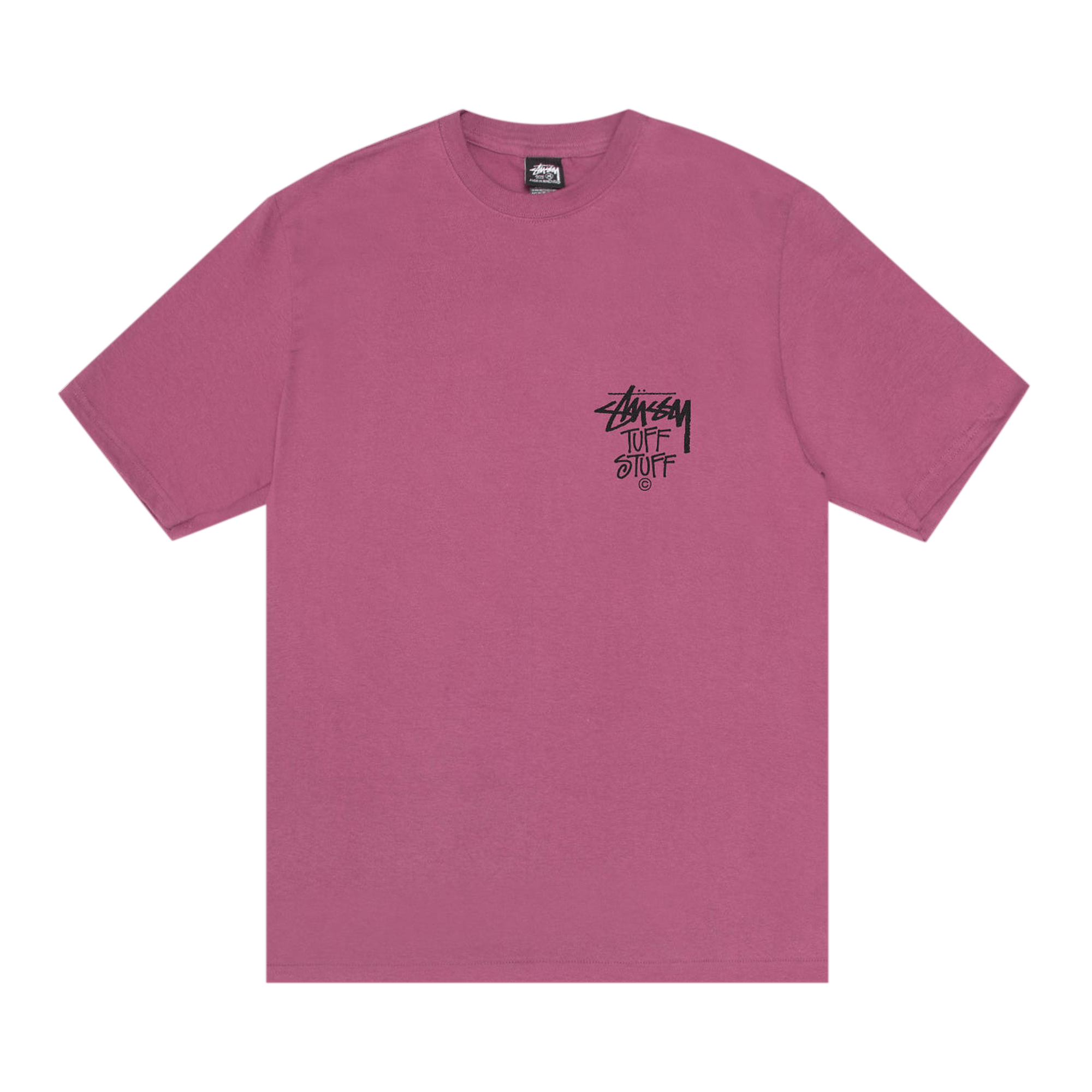 Stussy Tuff Stuff Tee 'Berry'