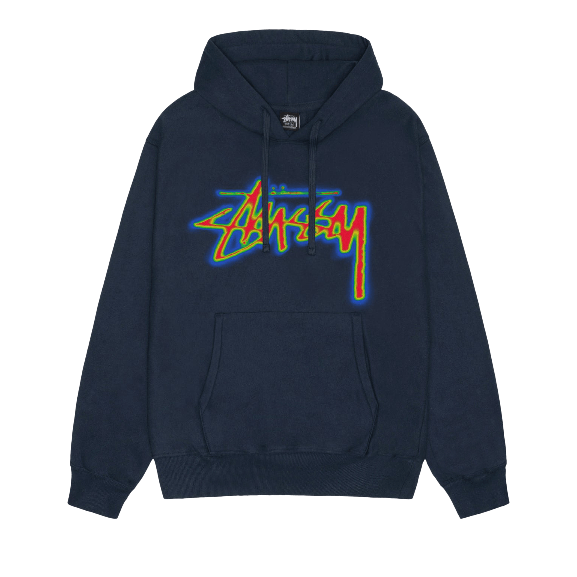 Stussy Thermal Stock Hoodie 'Navy'