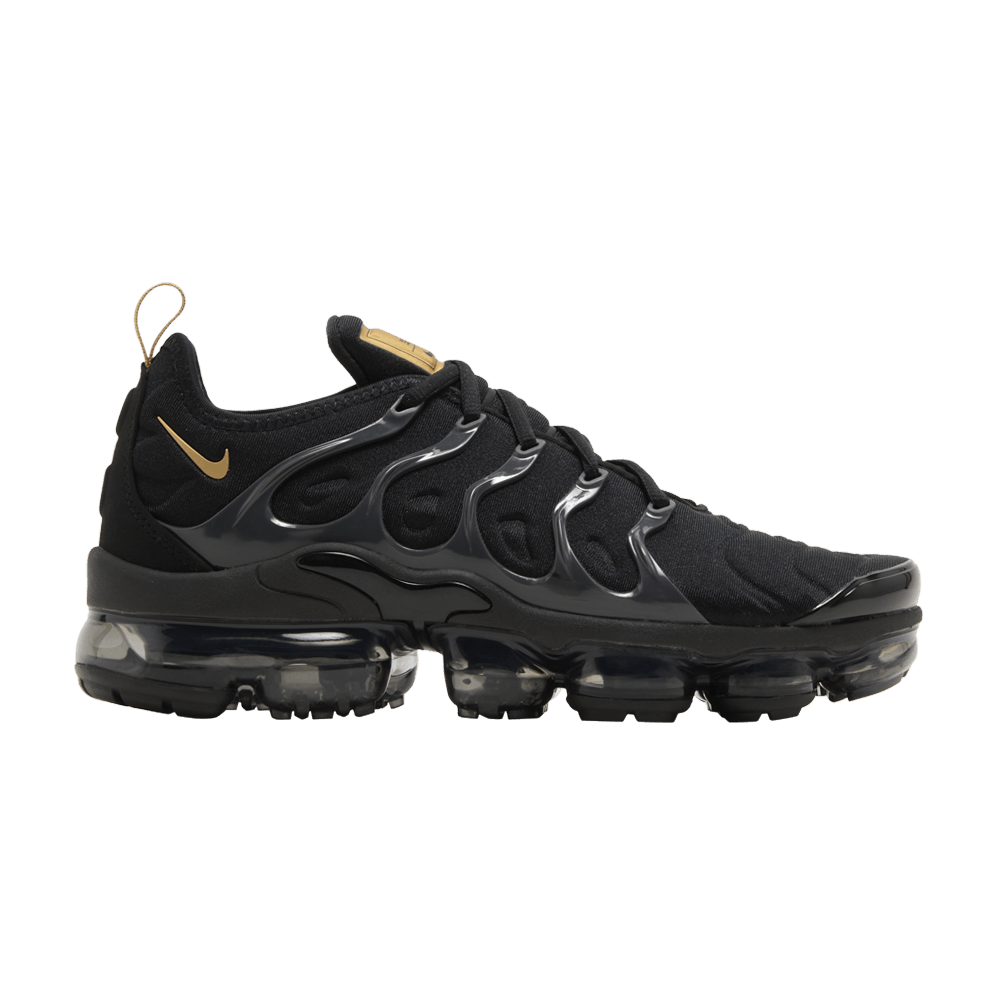 Nike Air VaporMax Plus 'Black Metallic Gold'