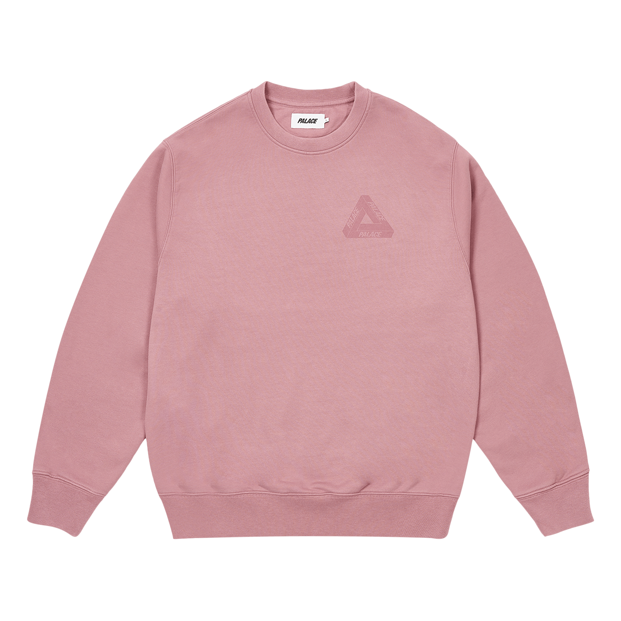Palace Spray Tri-Ferg Crew 'Dusty Mauve'