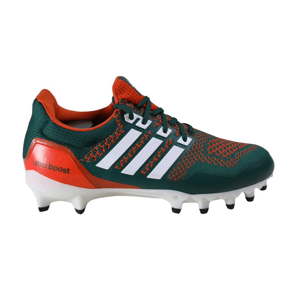 adidas UltraBoost Cleat 'Miami Hurricanes' PE