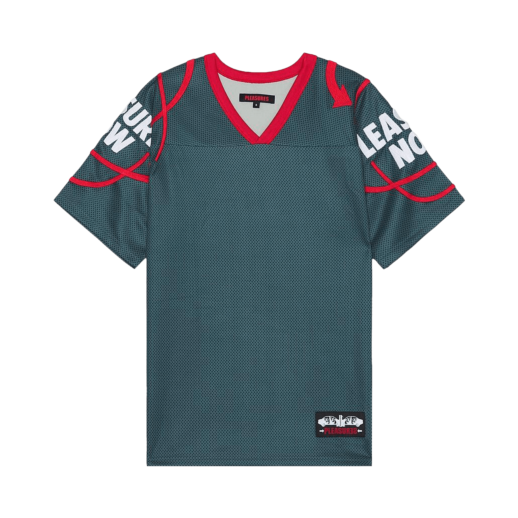 Pleasures Arrow Football Jersey 'Grey'