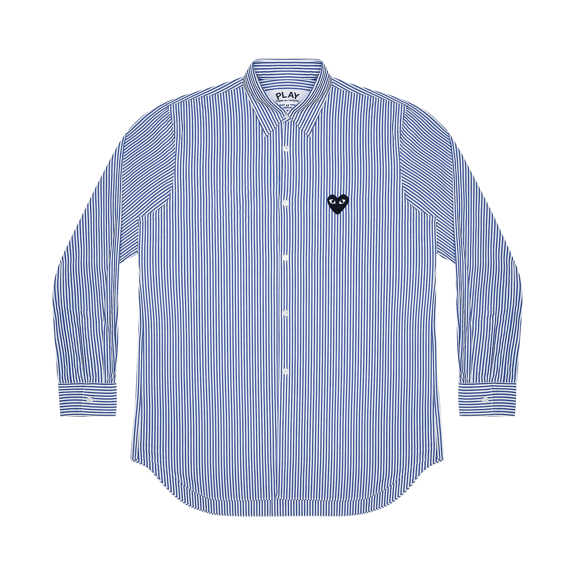 Comme des Garçons PLAY Striped Shirt 'Blue'