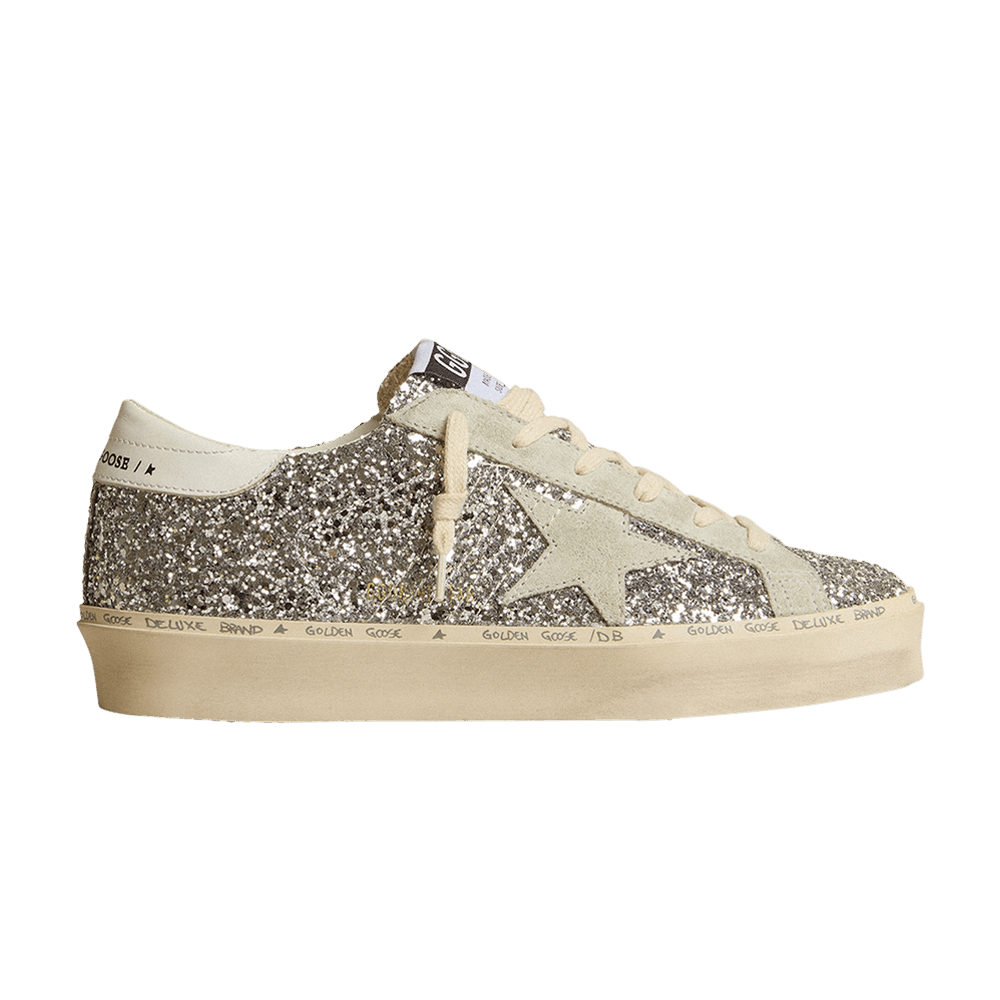 Golden Goose Wmns Hi Star 'Silver Ice Grey Glitter'