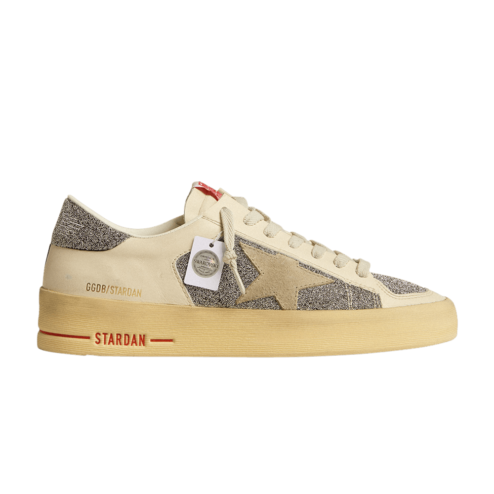 Swarovski x Golden Goose Wmns Stardan 'Off White Silver'