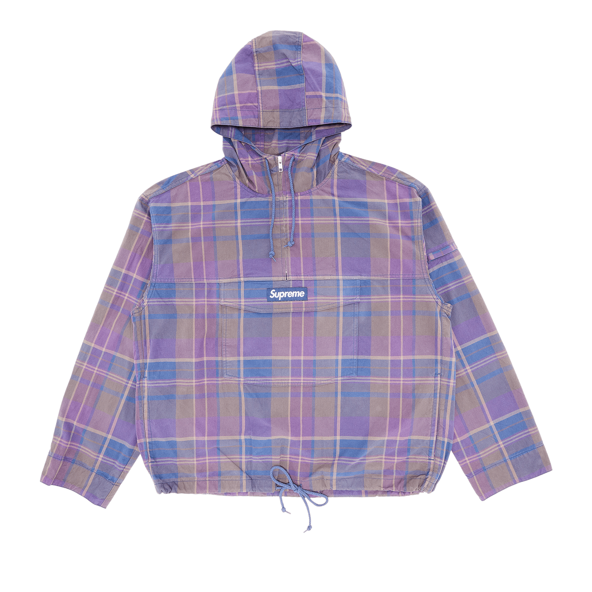Supreme Cotton Utility Anorak 'Plaid'