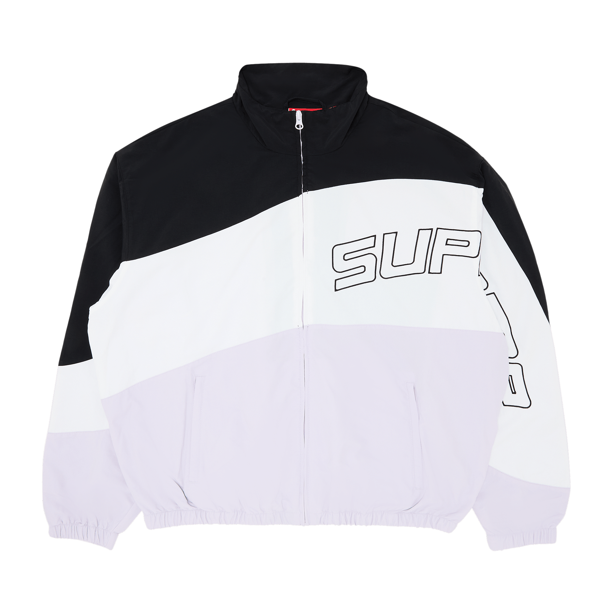 Supreme Curve Track Jacket 'Light Purple'