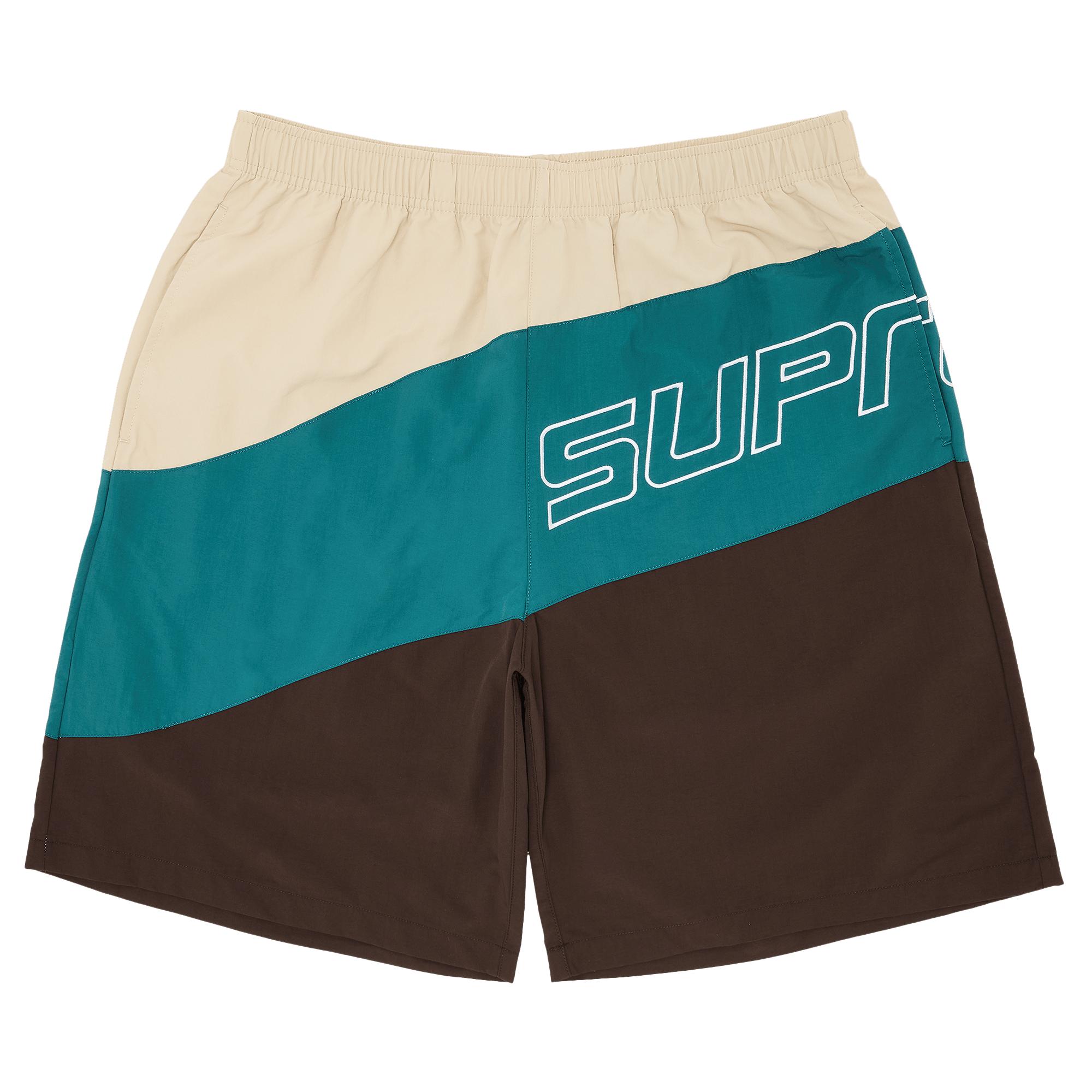 Supreme Curve Nylon Short 'Brown'