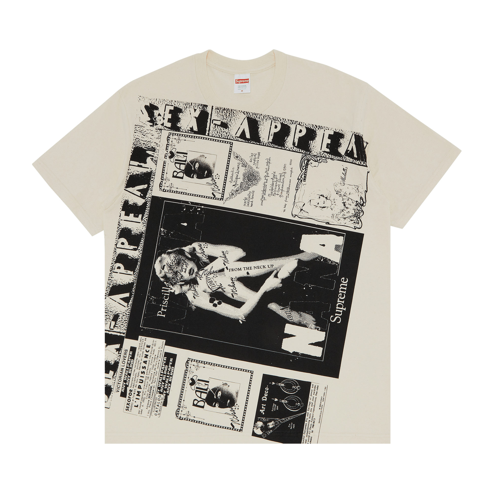 Supreme Collage Tee 'Natural'