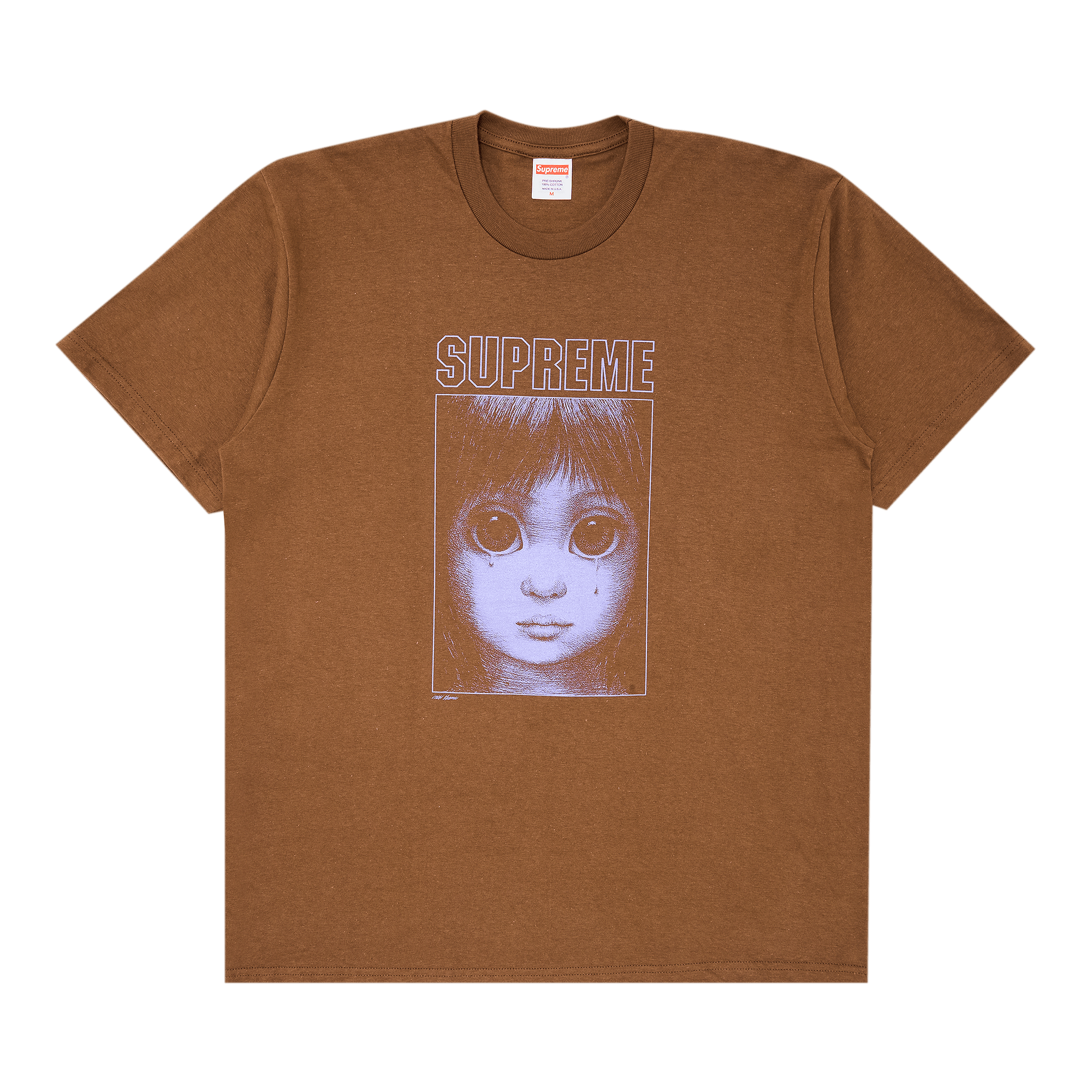 Supreme Margaret Keane Teardrop Tee 'Brown'