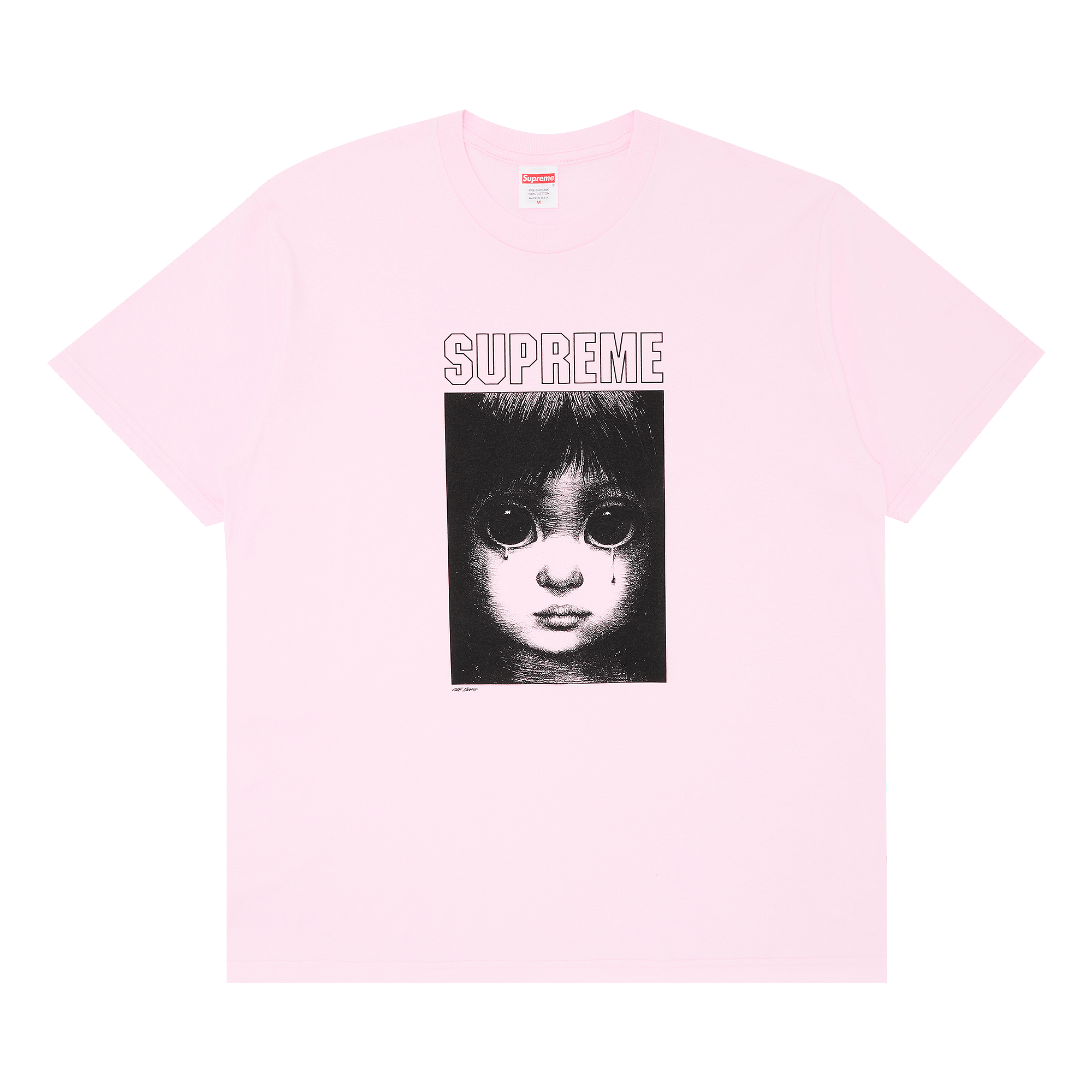 Supreme Margaret Keane Teardrop Tee 'Light Pink'