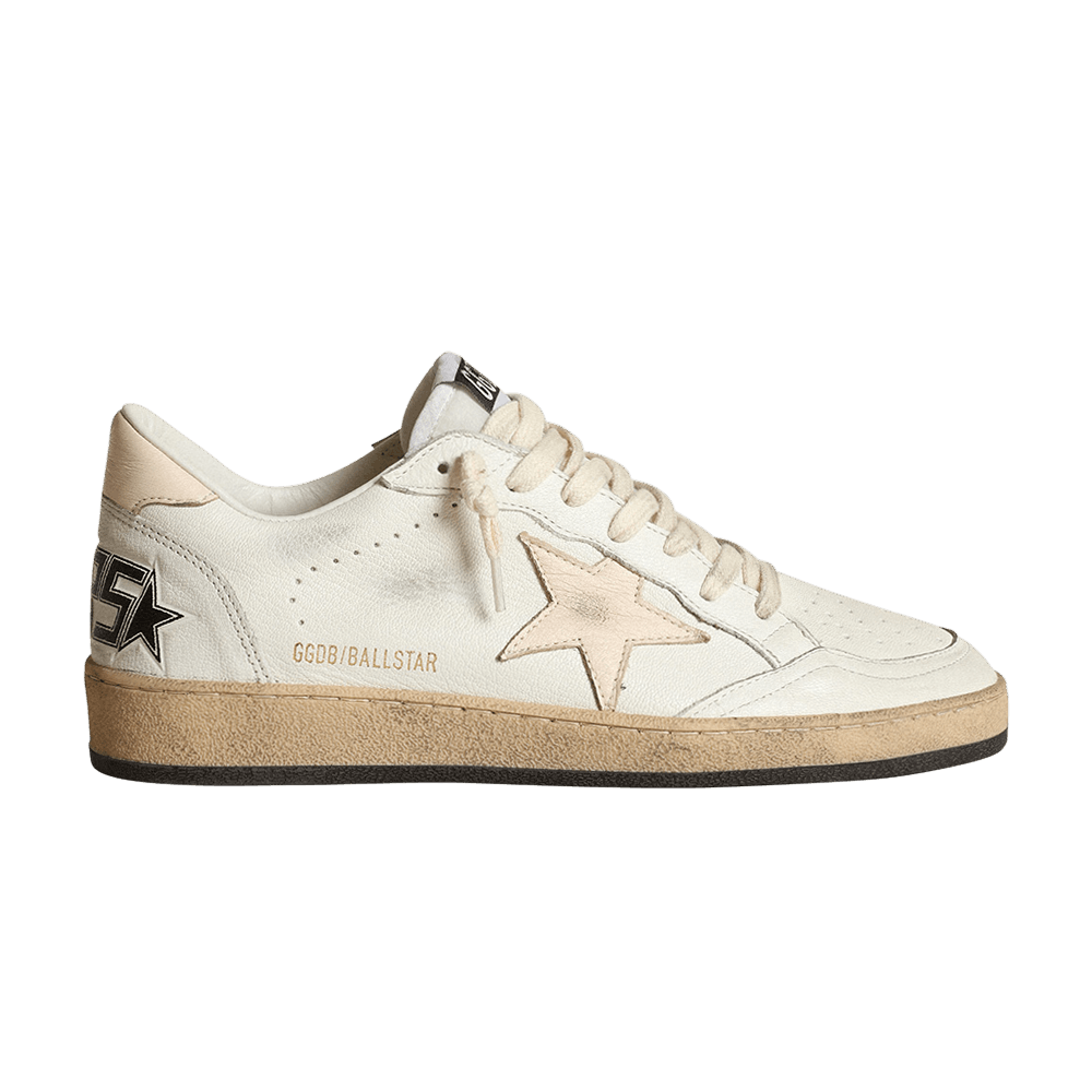 Golden Goose Wmns Ball Star 'White Salmon Pink'