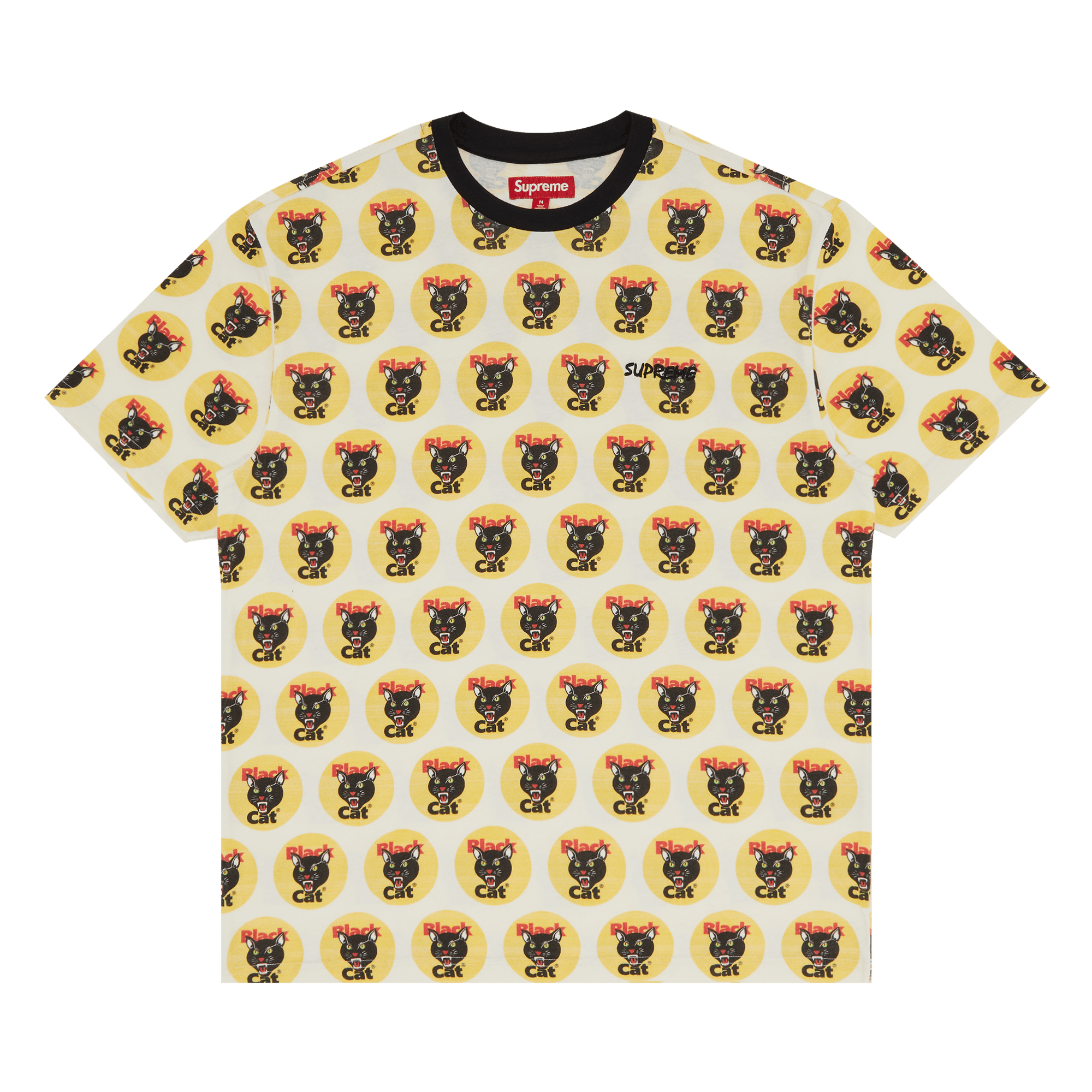 Supreme Black Cat Short-Sleeve Top 'Multicolor'